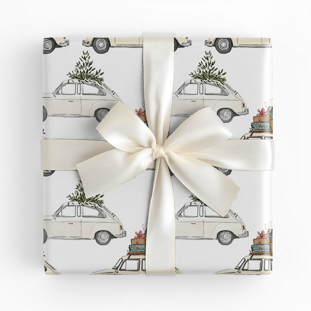 Christmas Cargo - Wrapping Paper - Lemon Park