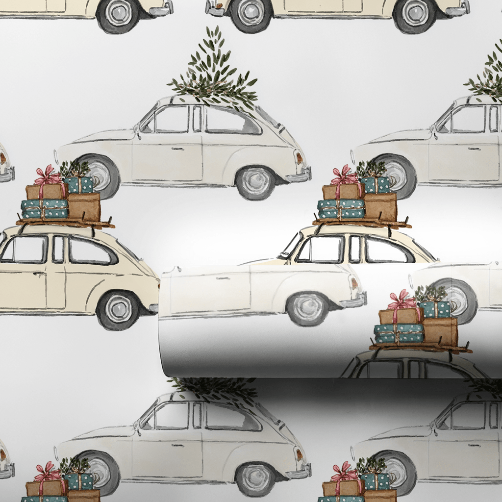 Christmas Cargo - Wrapping Paper - Lemon Park