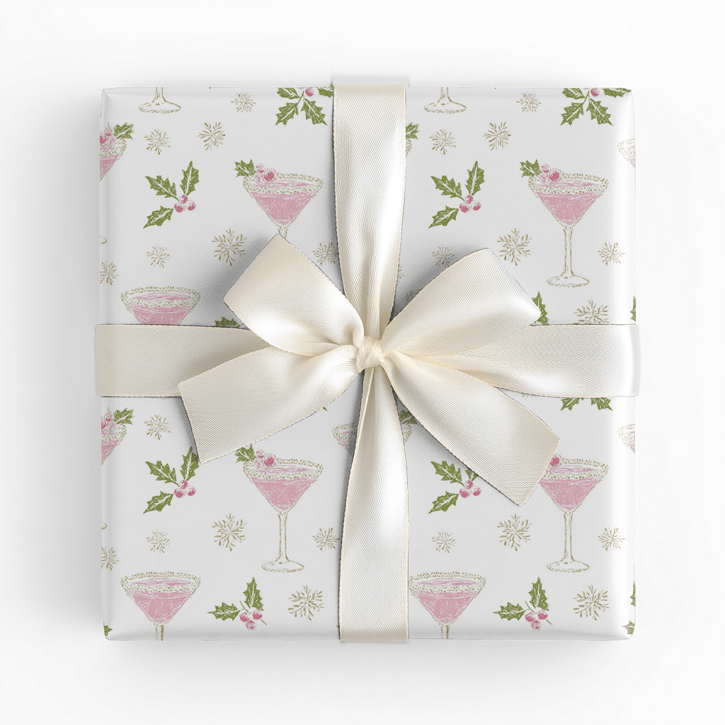 Christmas Cosmopolitans - Wrapping Paper - Lemon Park