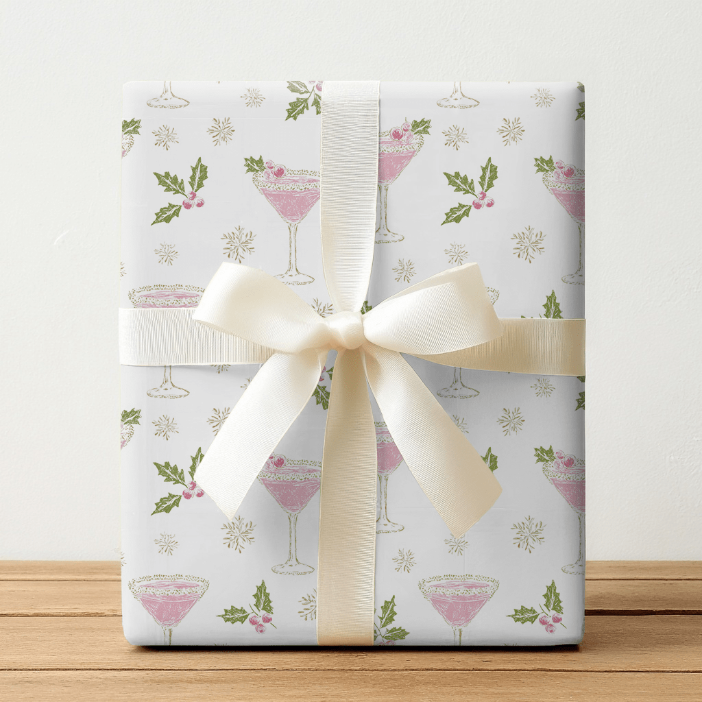 Christmas Cosmopolitans - Wrapping Paper - Lemon Park
