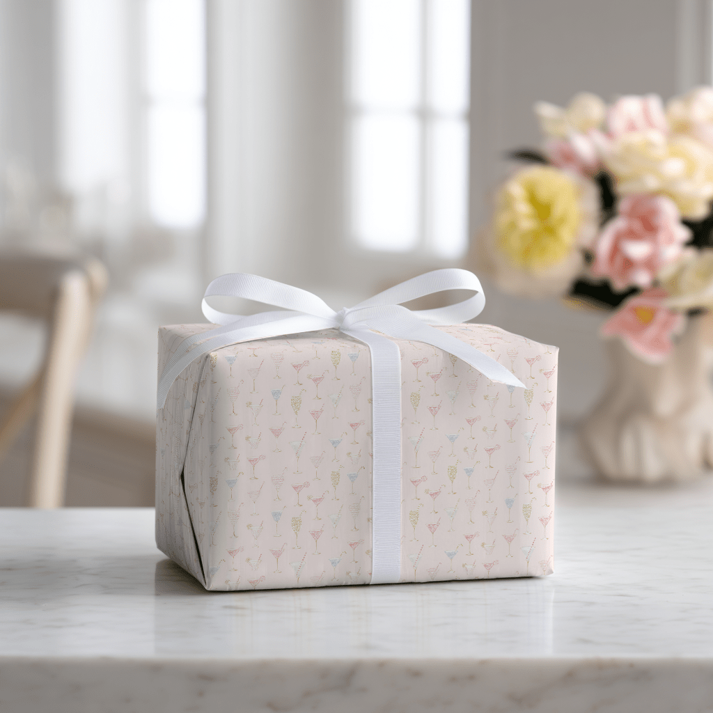 Christmas Tinis - Wrapping Paper - Lemon Park
