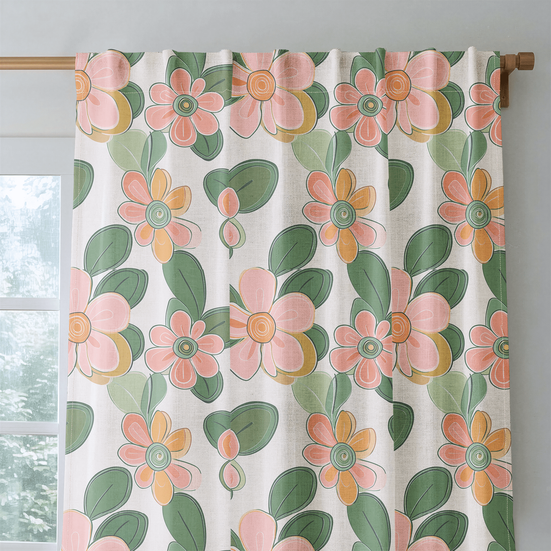 Cinnamon - Drapery - Lemon Park