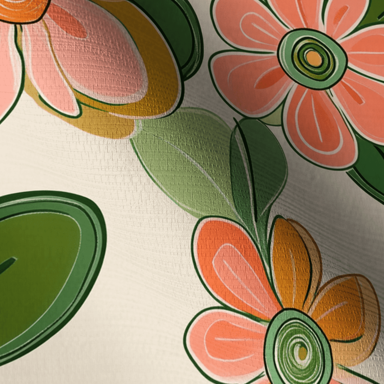 Cinnamon Faux Grasscloth Wallpaper - Lemon Park