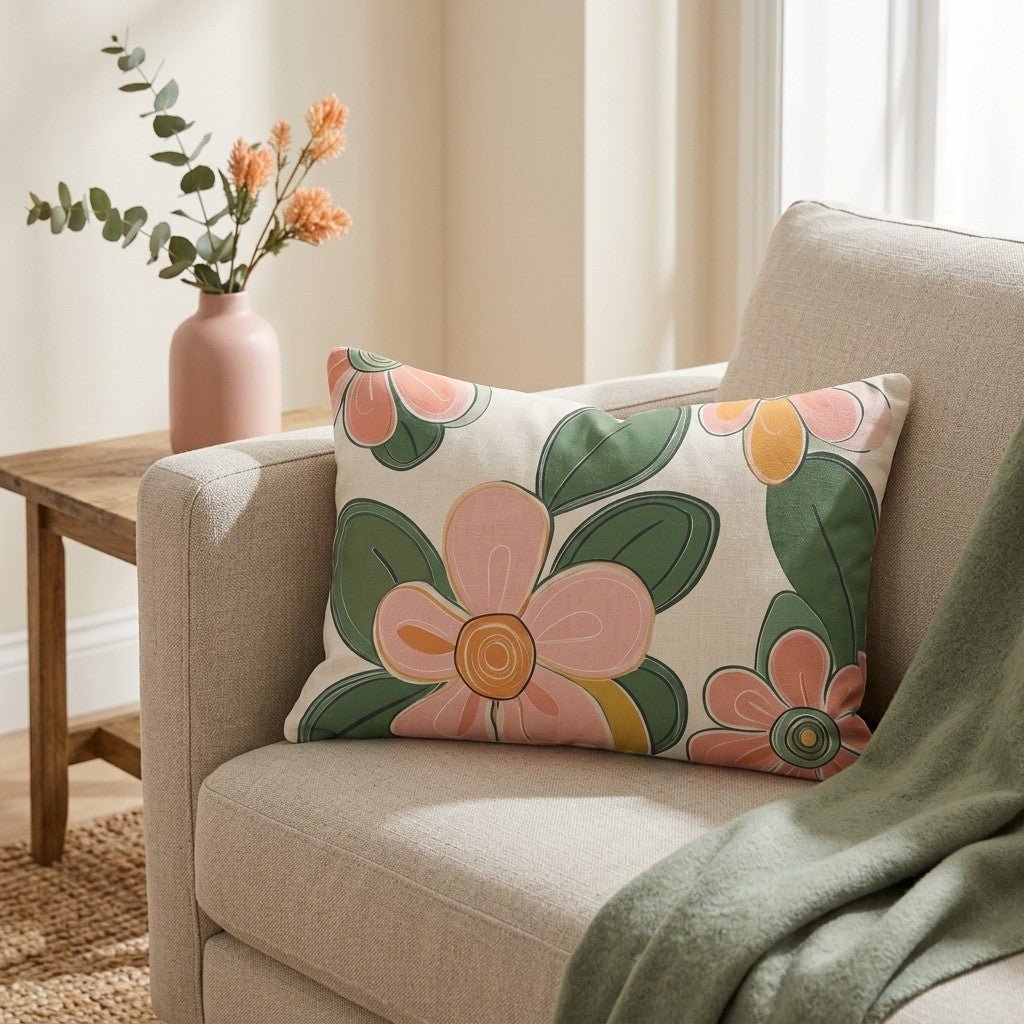Cinnamon Throw Pillow - Lemon Park