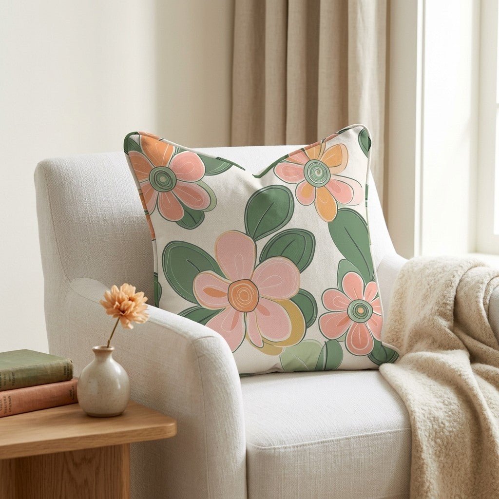 Cinnamon Throw Pillow - Lemon Park