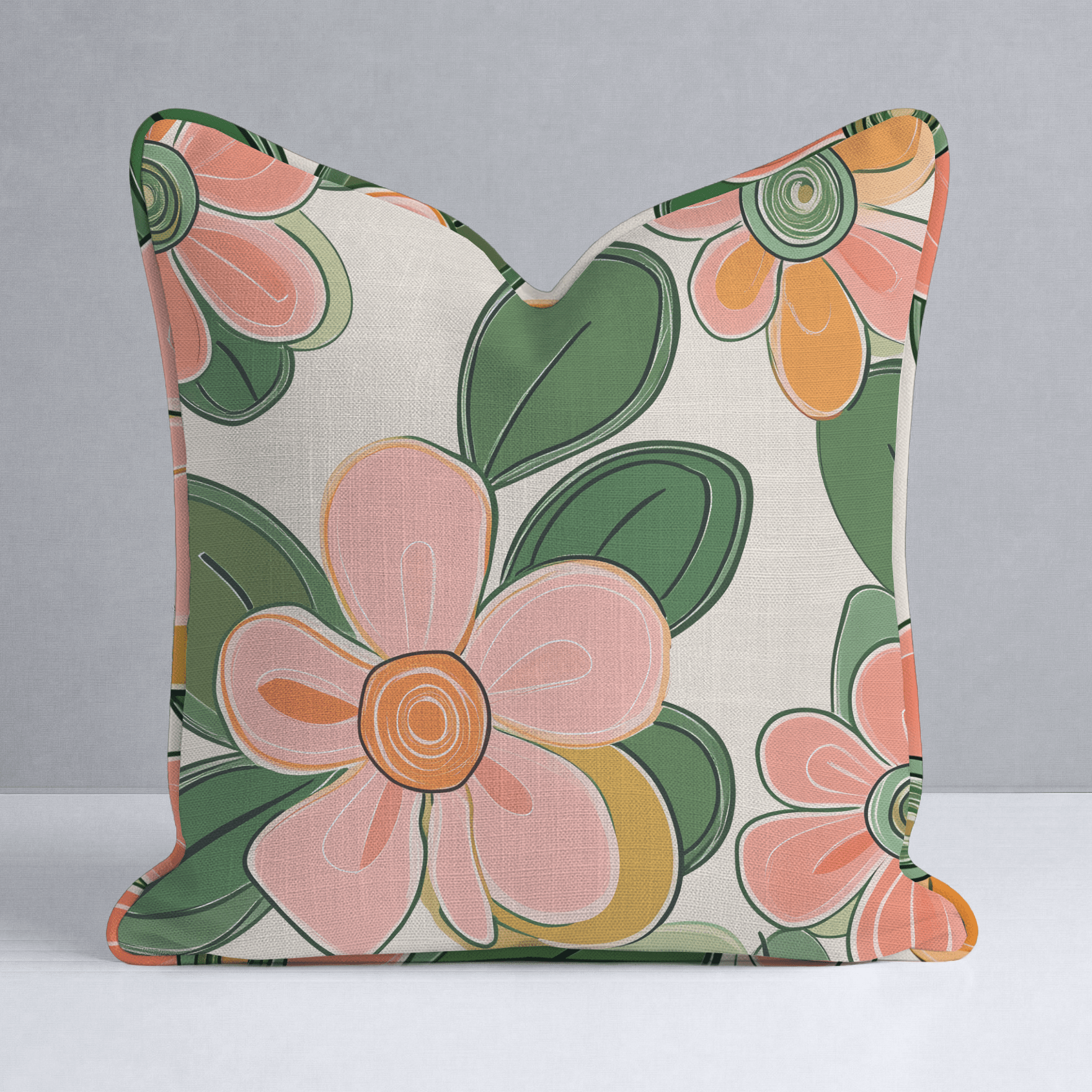 Cinnamon Throw Pillow - Lemon Park
