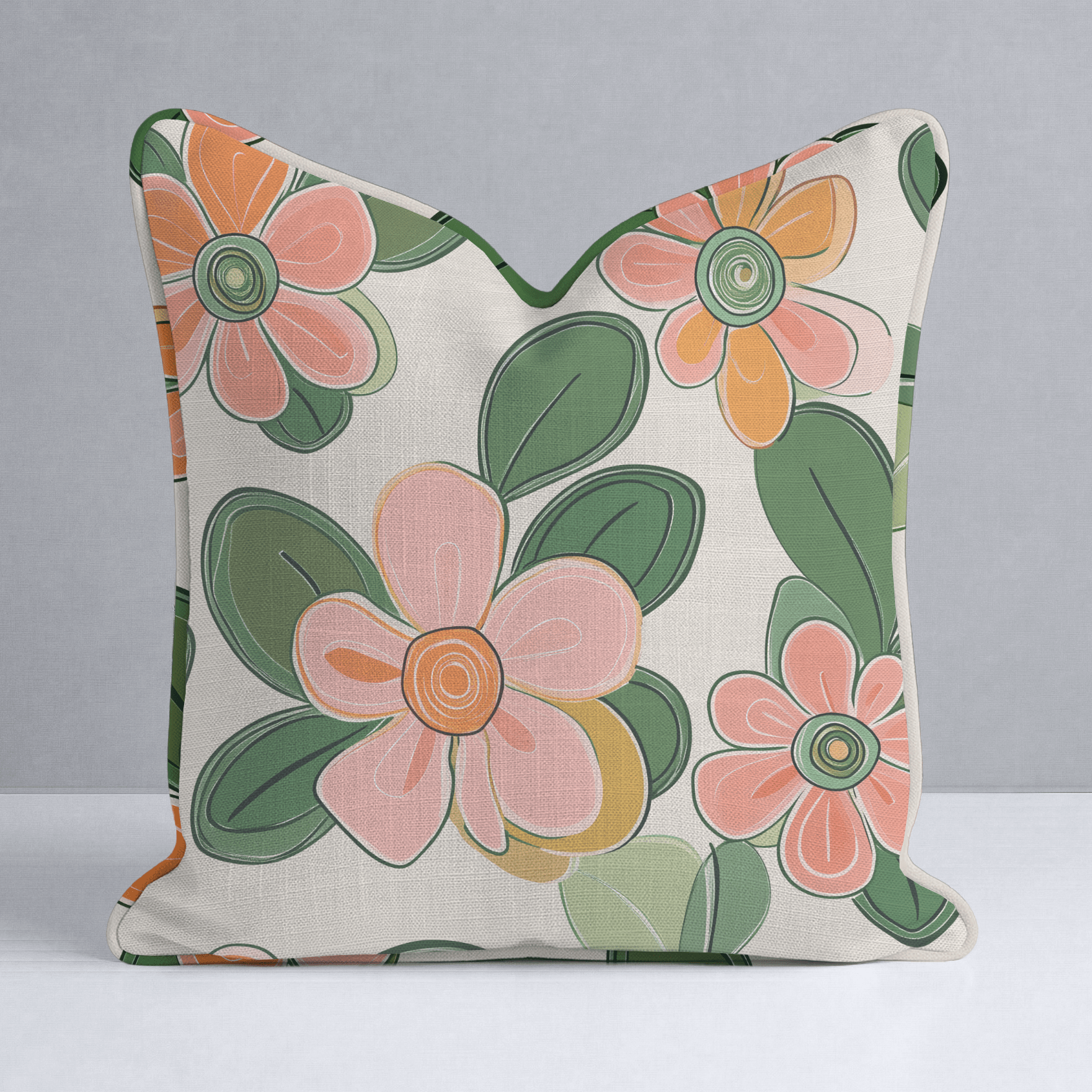 Cinnamon Throw Pillow - Lemon Park