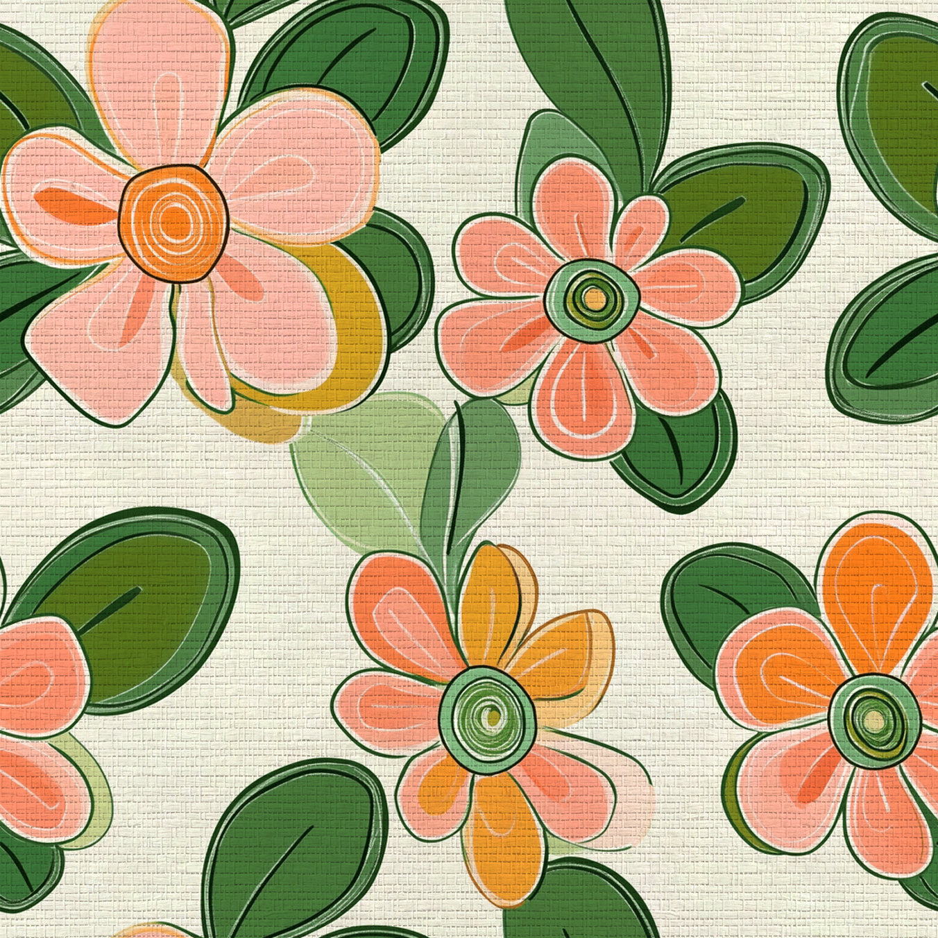 Cinnamon Faux Grasscloth Wallpaper