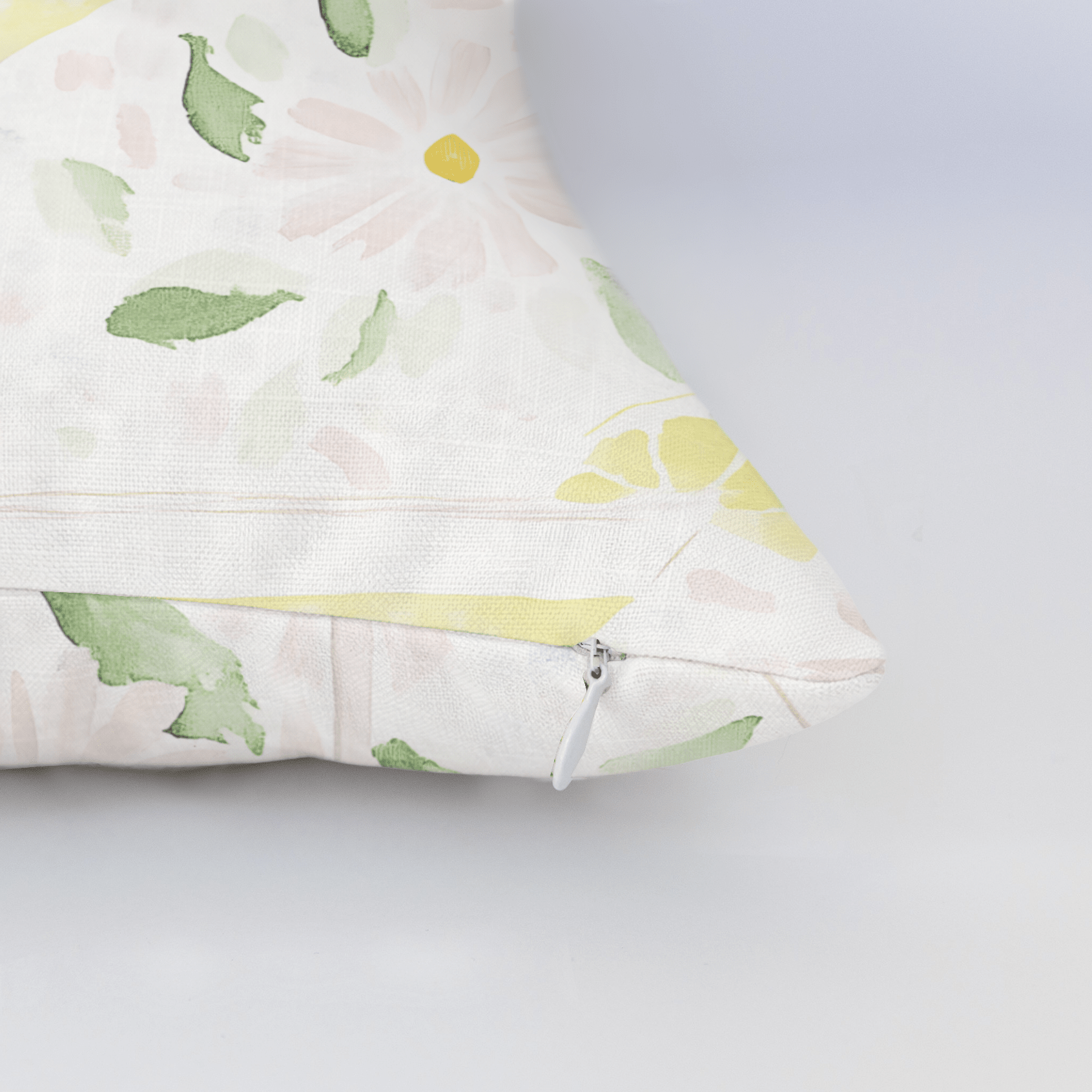 Citrus Chic Throw Pillow - Lemon Park