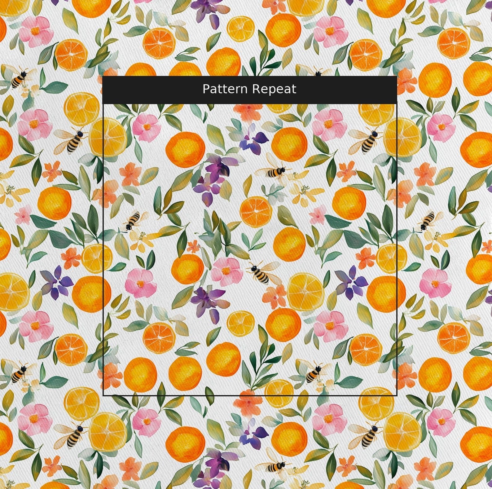 Citrus Serenade - Fabric - Lemon Park
