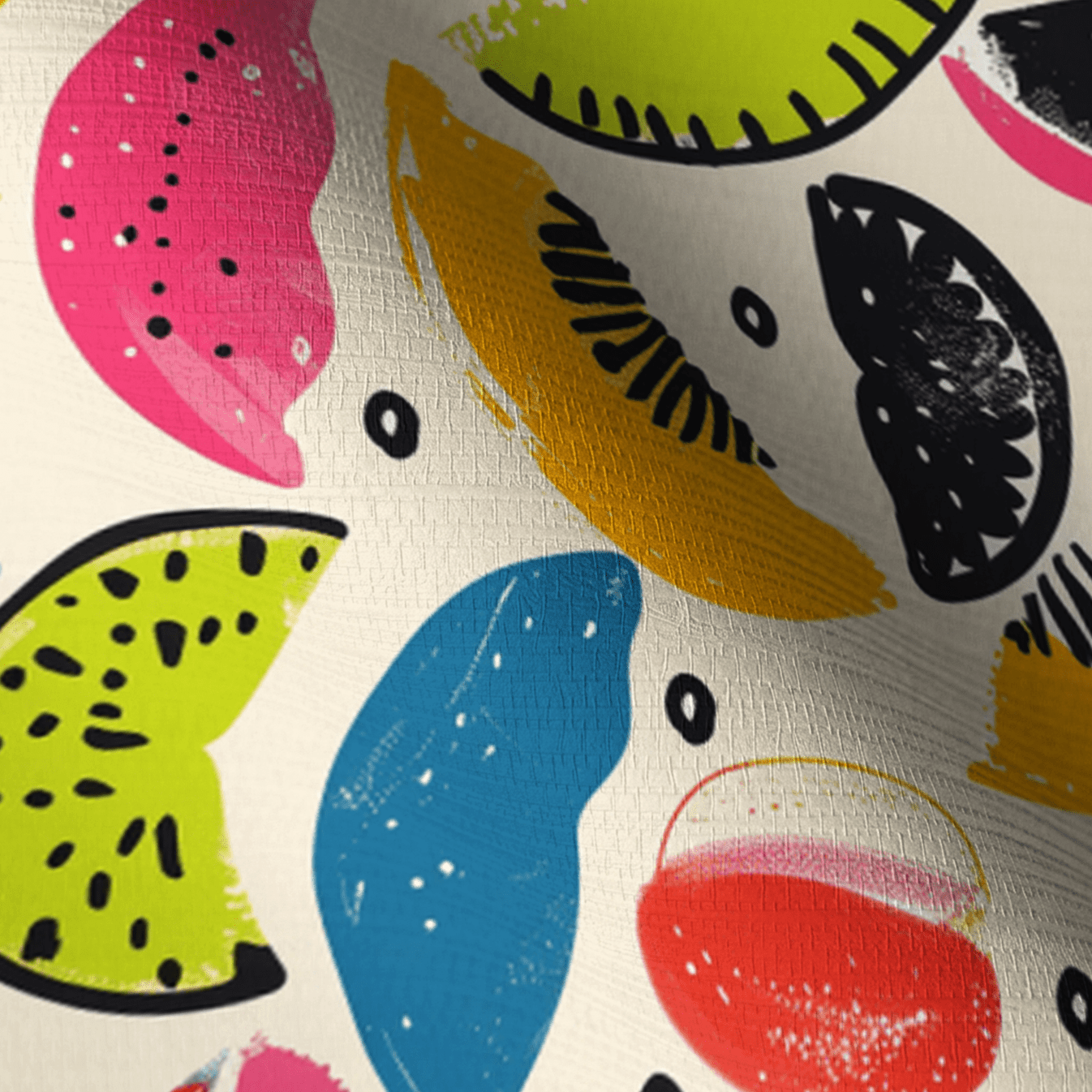 Citrus Sienna Faux Grasscloth Wallpaper - Lemon Park