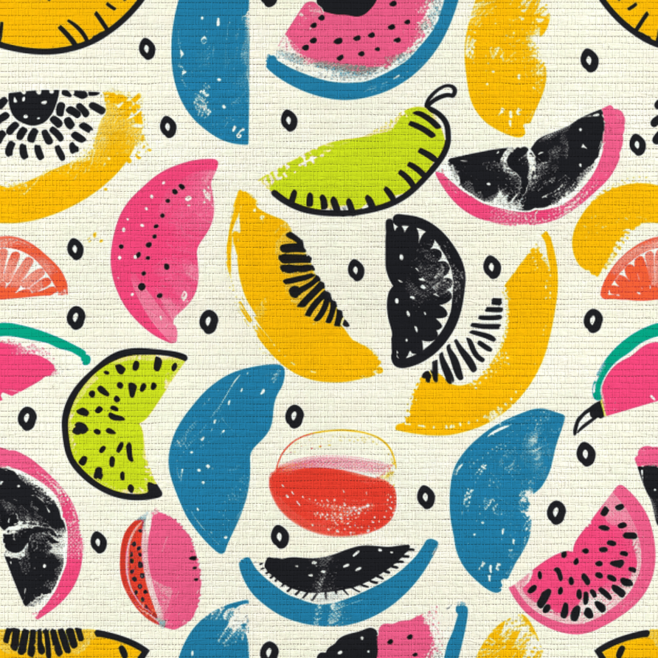 Citrus Sienna Faux Grasscloth Wallpaper - Lemon Park