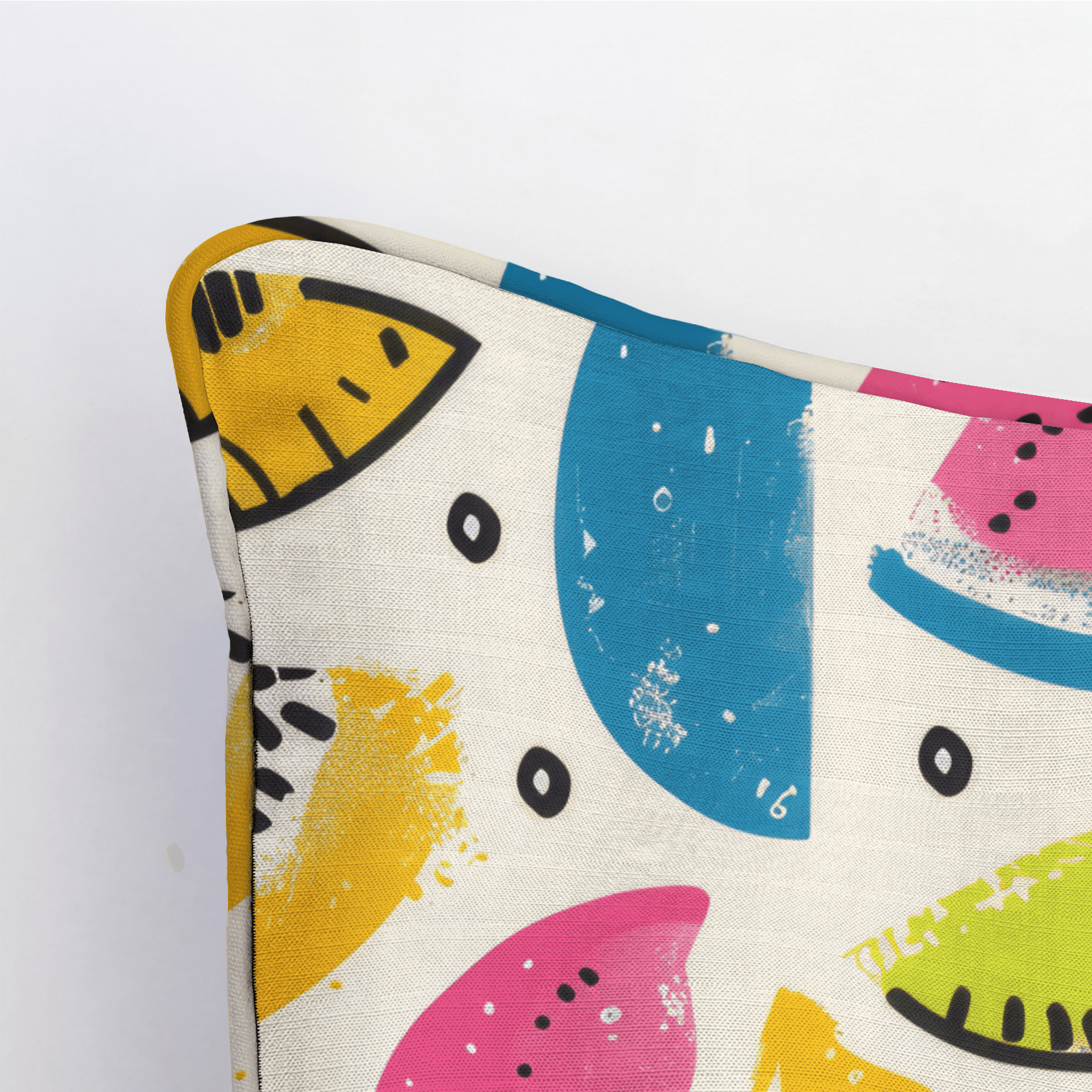 Citrus Sienna Throw Pillow - Lemon Park