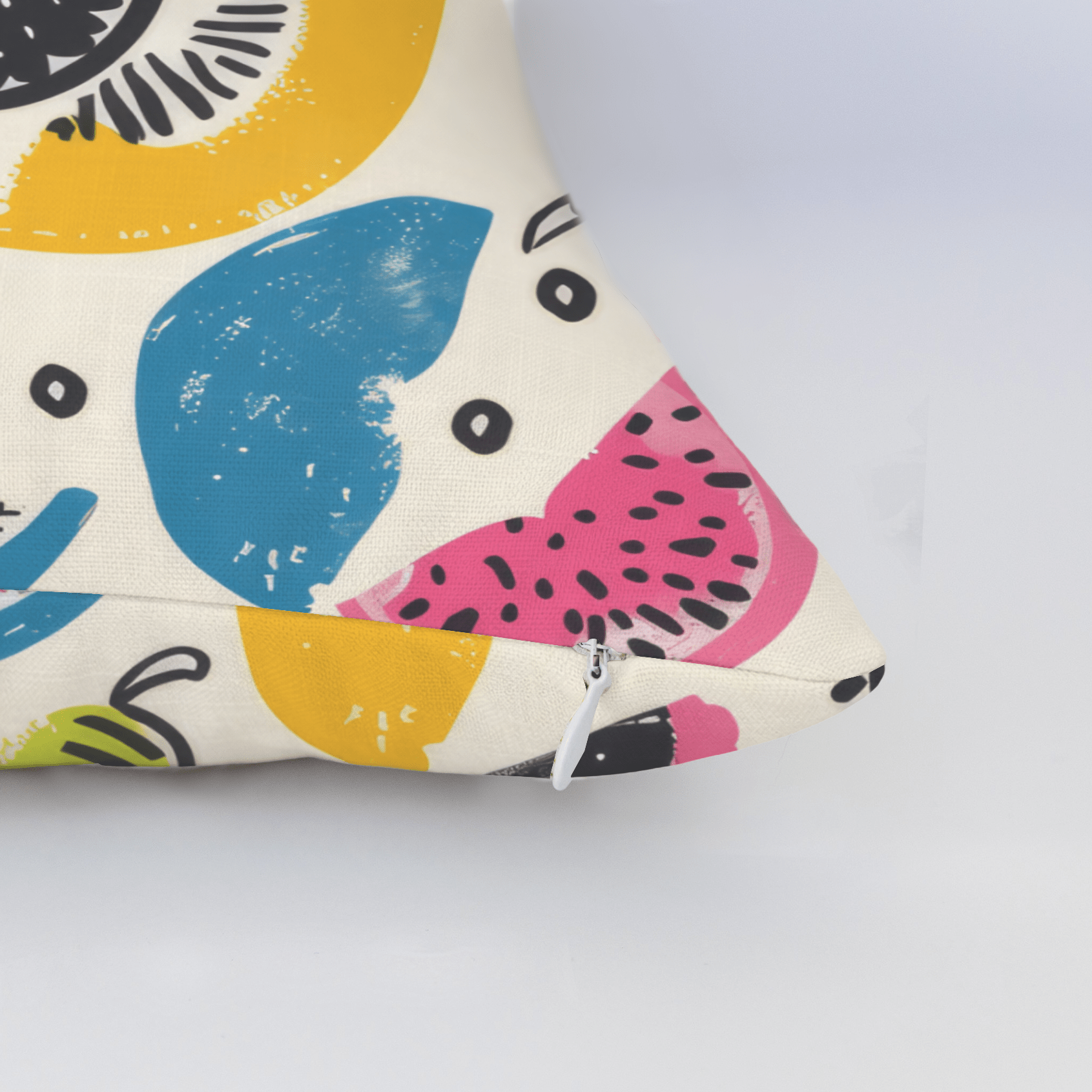 Citrus Sienna Throw Pillow - Lemon Park