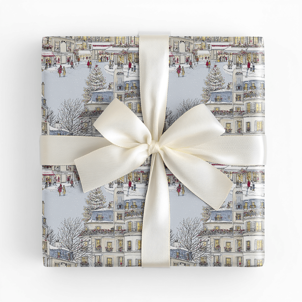 City Sidewalks - Wrapping Paper - Lemon Park