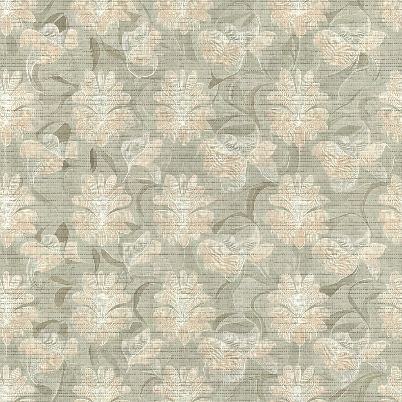 Clarke Faux Grasscloth Wallpaper - Lemon Park