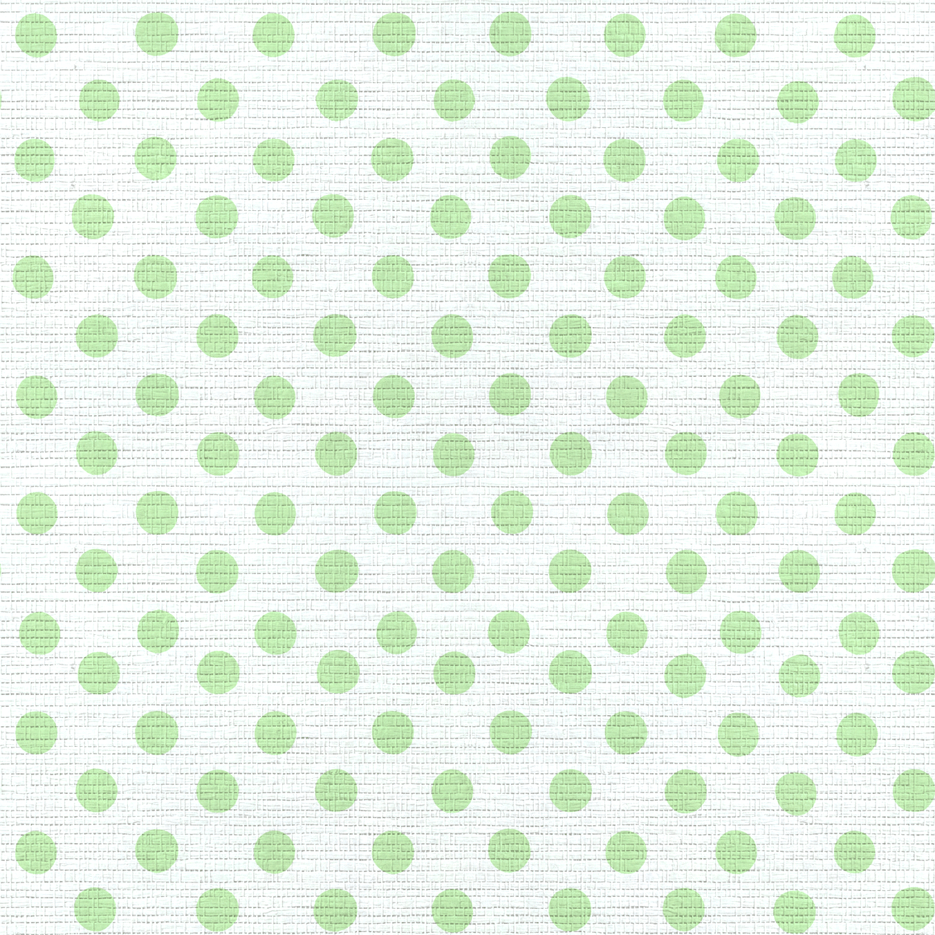 Classic Green Dots Faux Grasscloth Wallpaper - Lemon Park
