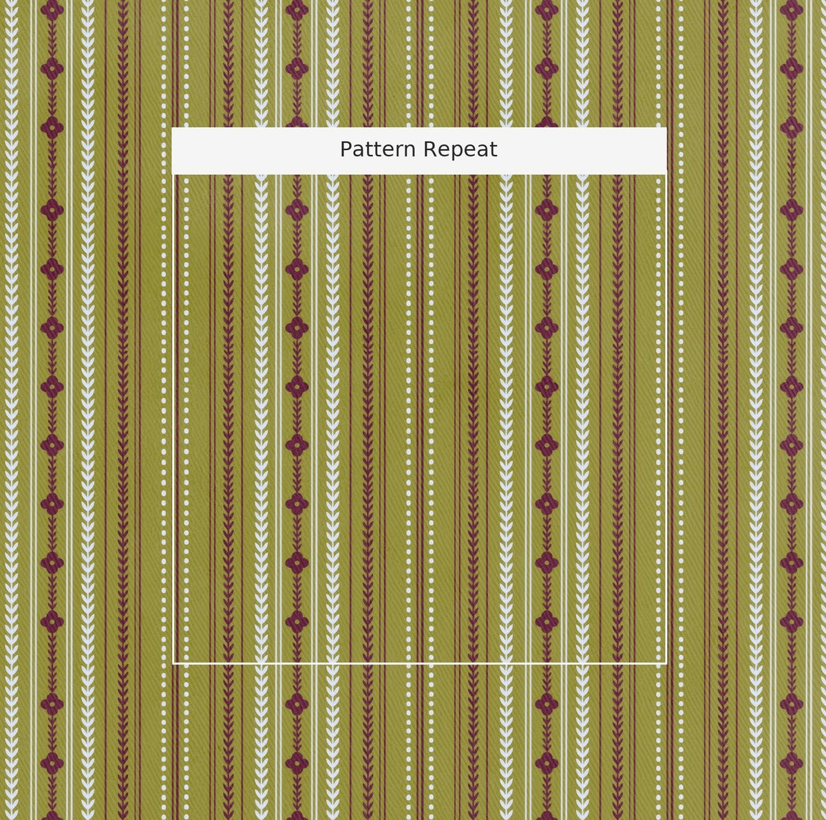 Classic Harmony Green Trellis - Fabric - Lemon Park
