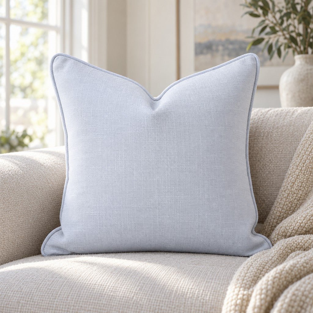 Classic Harmony Perwinkle Throw Pillow - Lemon Park