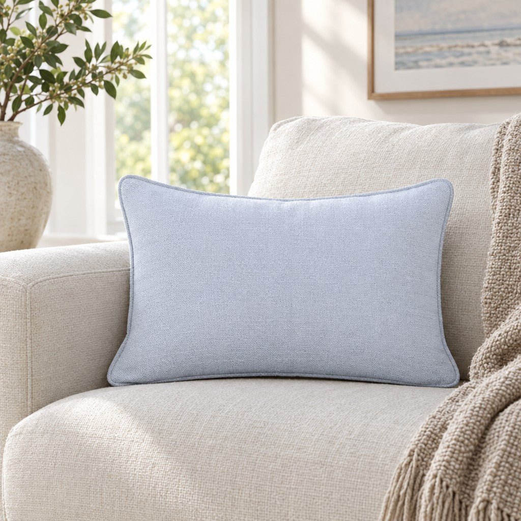 Classic Harmony Perwinkle Throw Pillow - Lemon Park