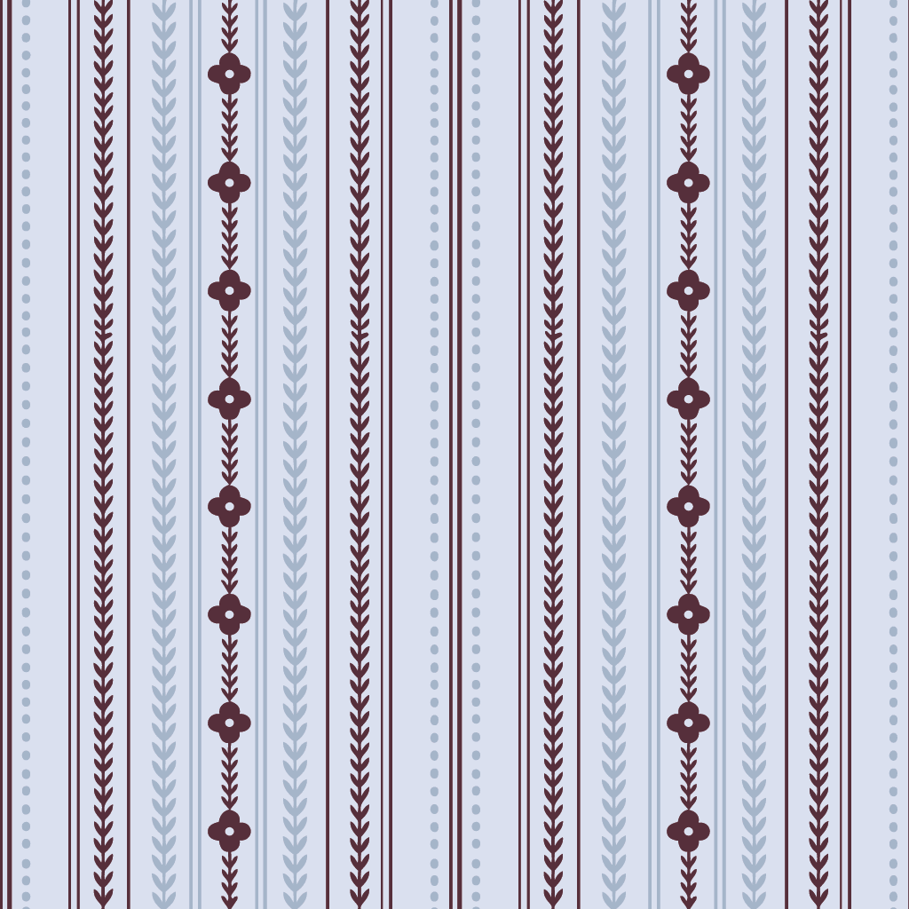 Classic Harmony Perwinkle Trellis Wallpaper - Lemon Park
