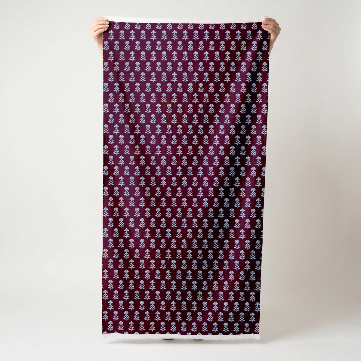Classic Harmony Plum Motif - Fabric - Lemon Park