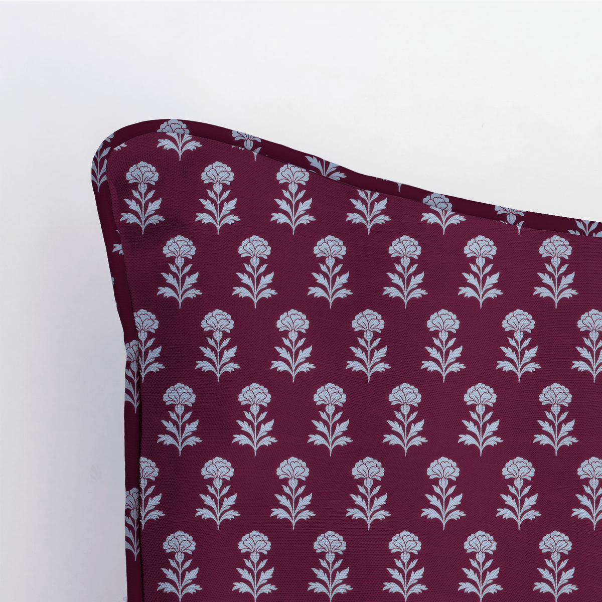 Classic Harmony Plum Motif Throw Pillow - Lemon Park
