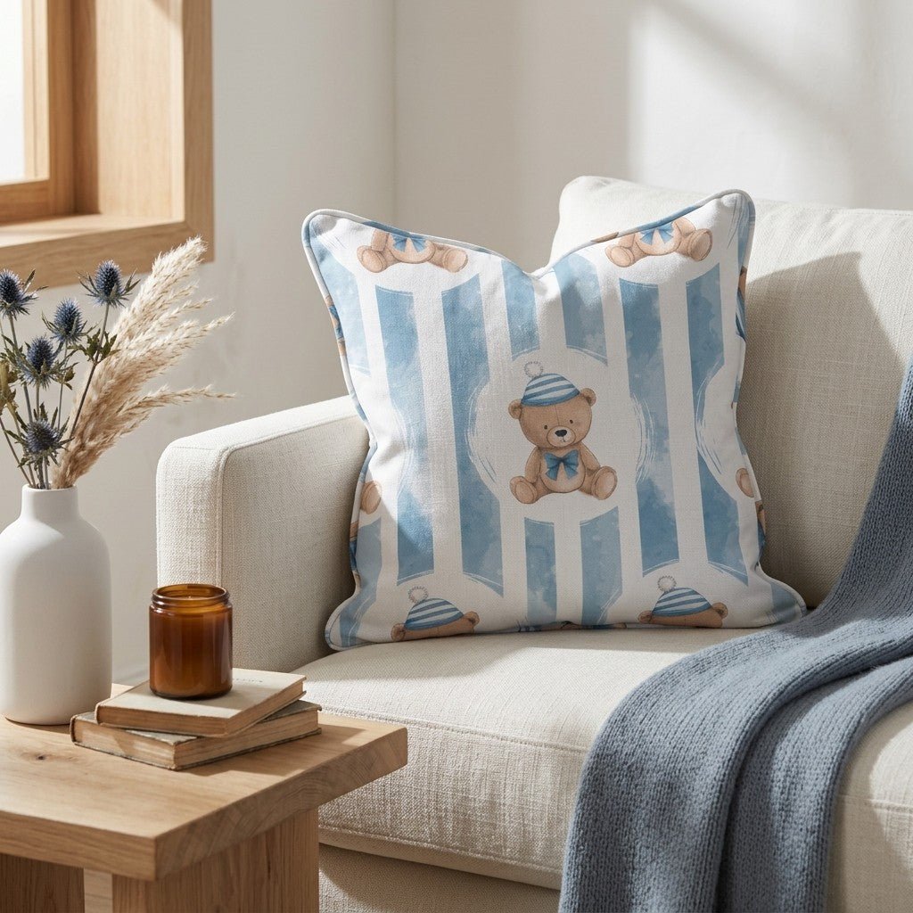 Classic Teddy Throw Pillow - Lemon Park