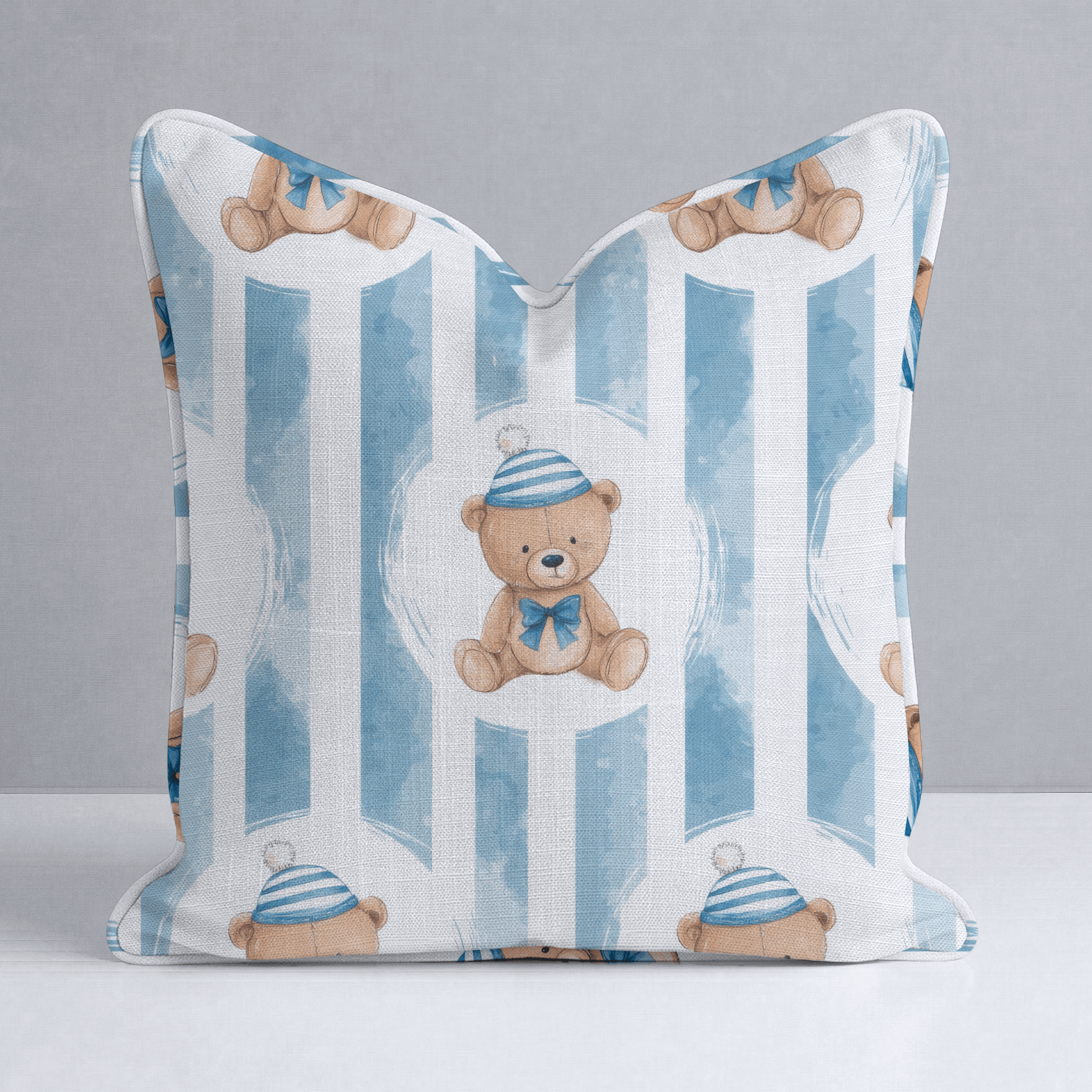 Classic Teddy Throw Pillow - Lemon Park