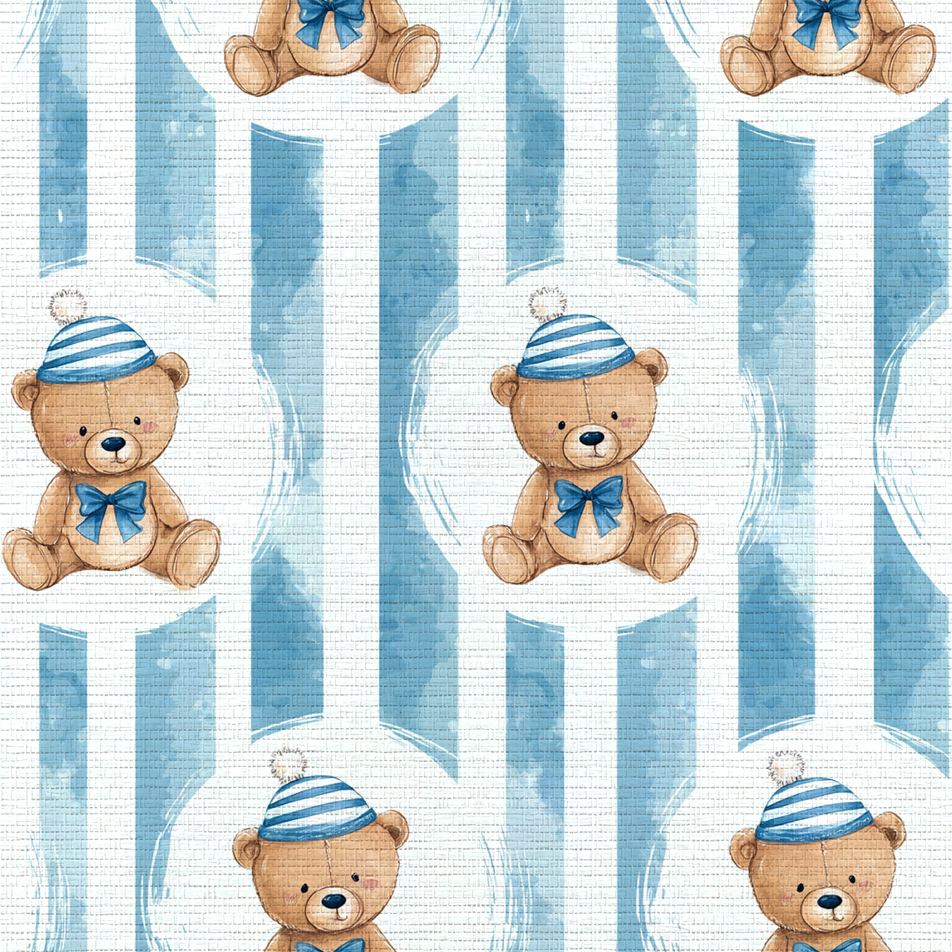 Classic Teddy Faux Grasscloth Wallpaper