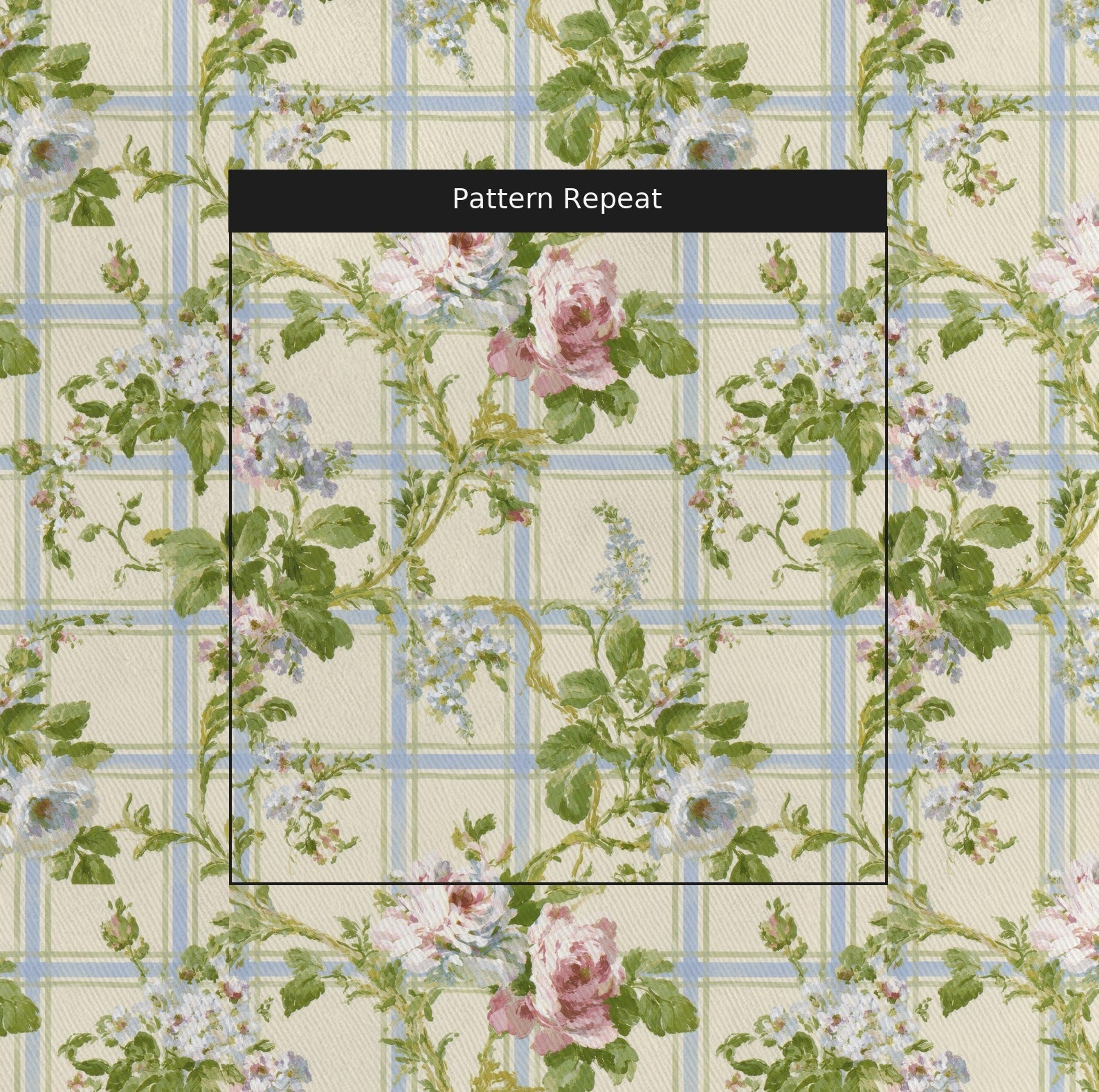 Climbing Rose - Fabric - Lemon Park