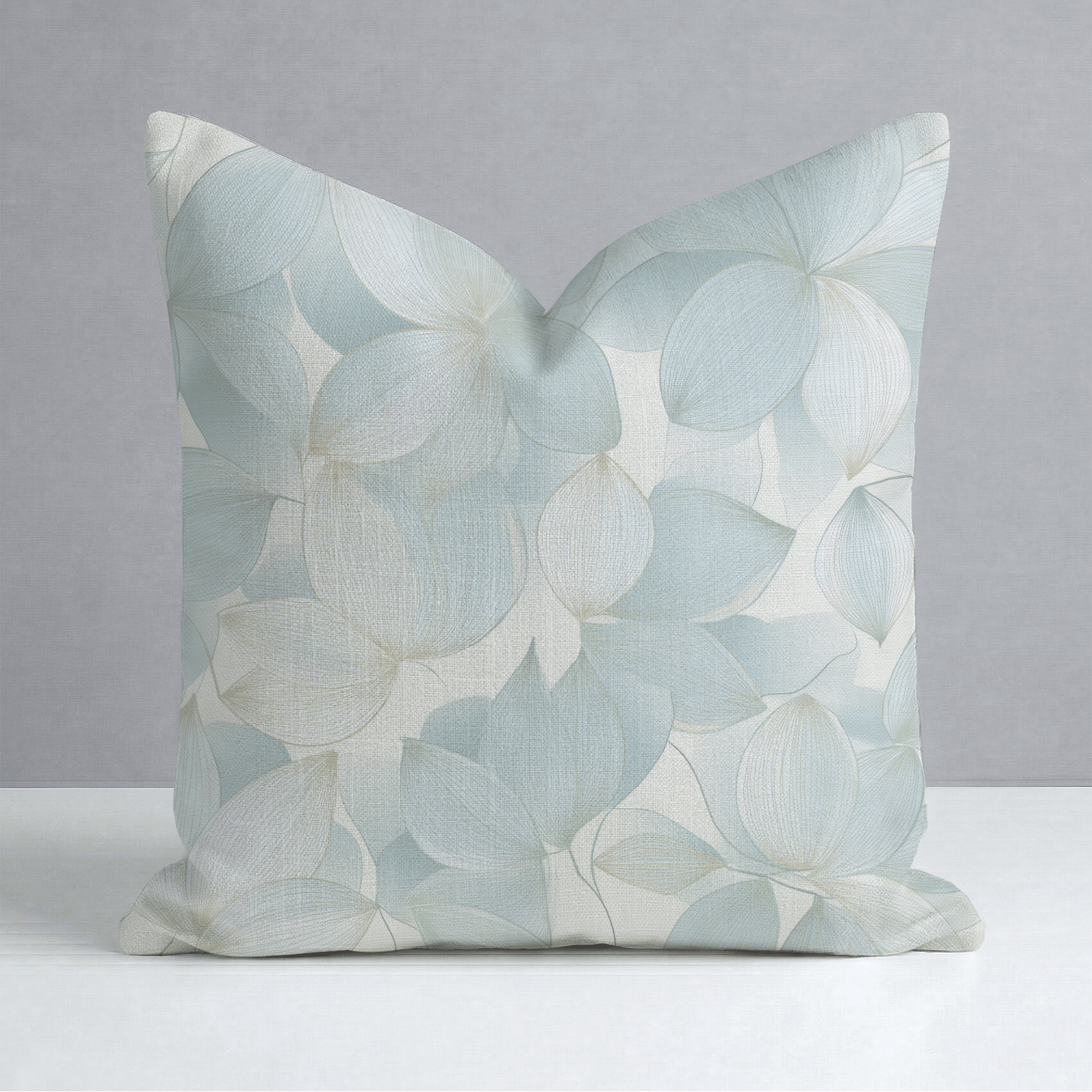Cloud Flower Throw Pillow - Lemon Park
