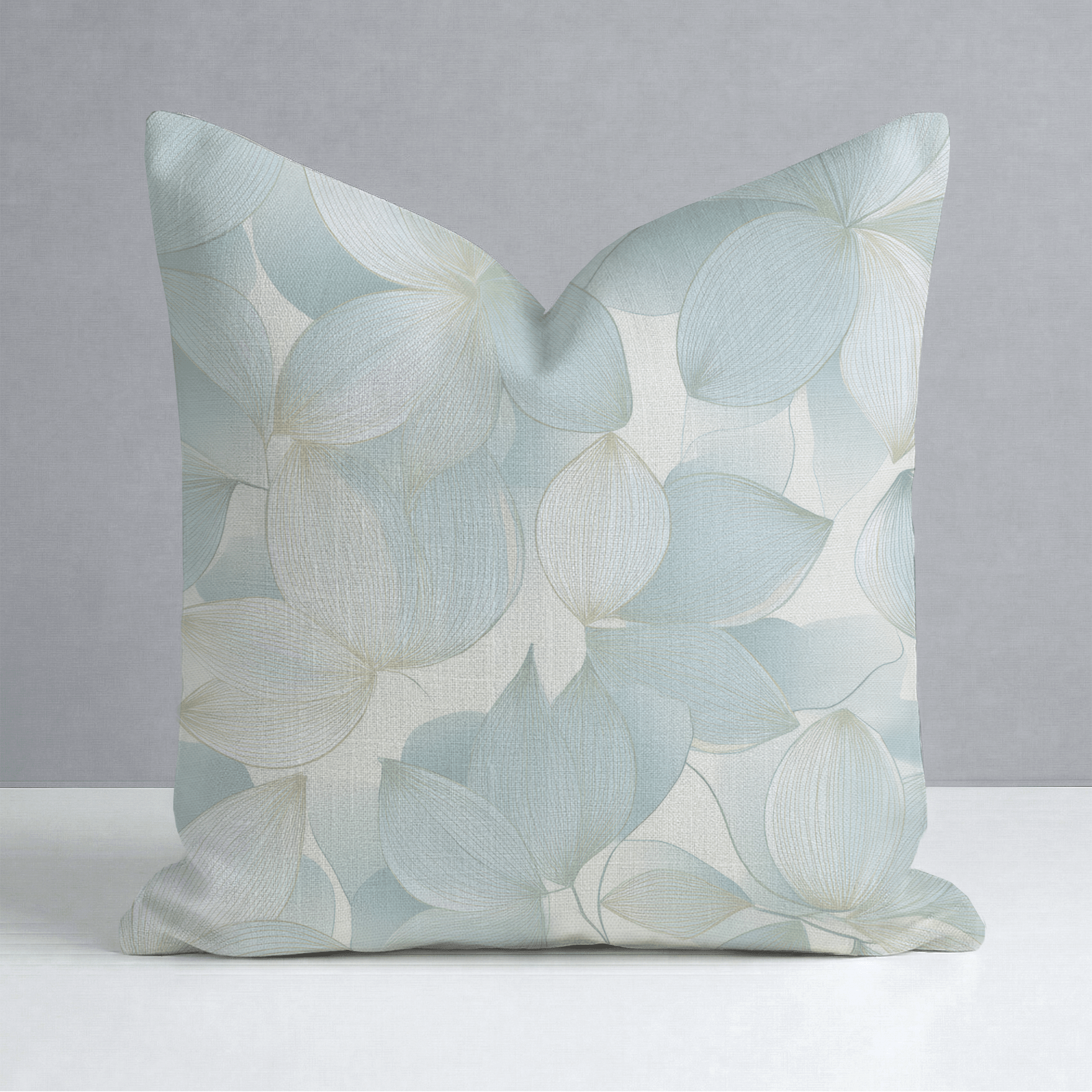 Cloud Flower Throw Pillow - Lemon Park
