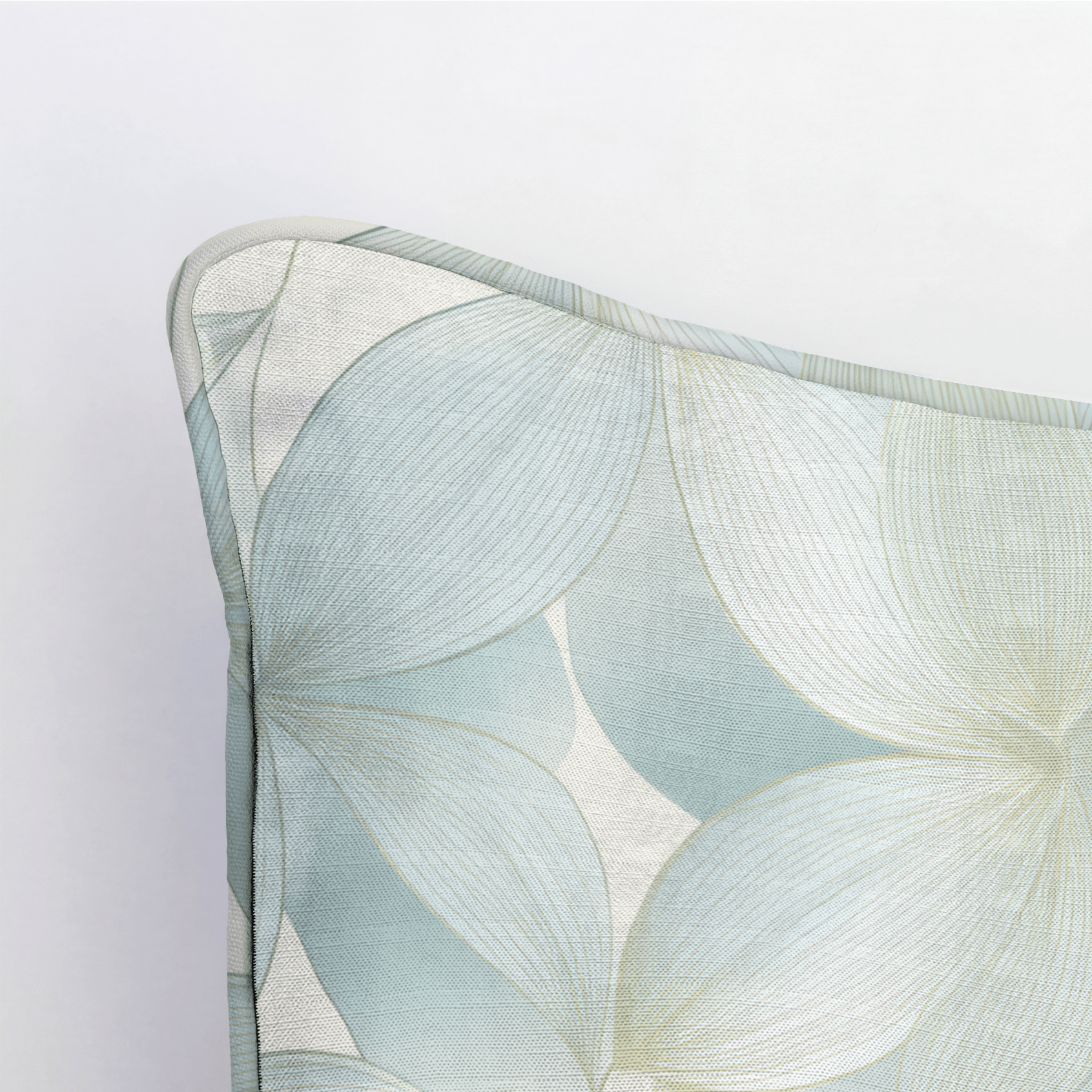 Cloud Flower Throw Pillow - Lemon Park