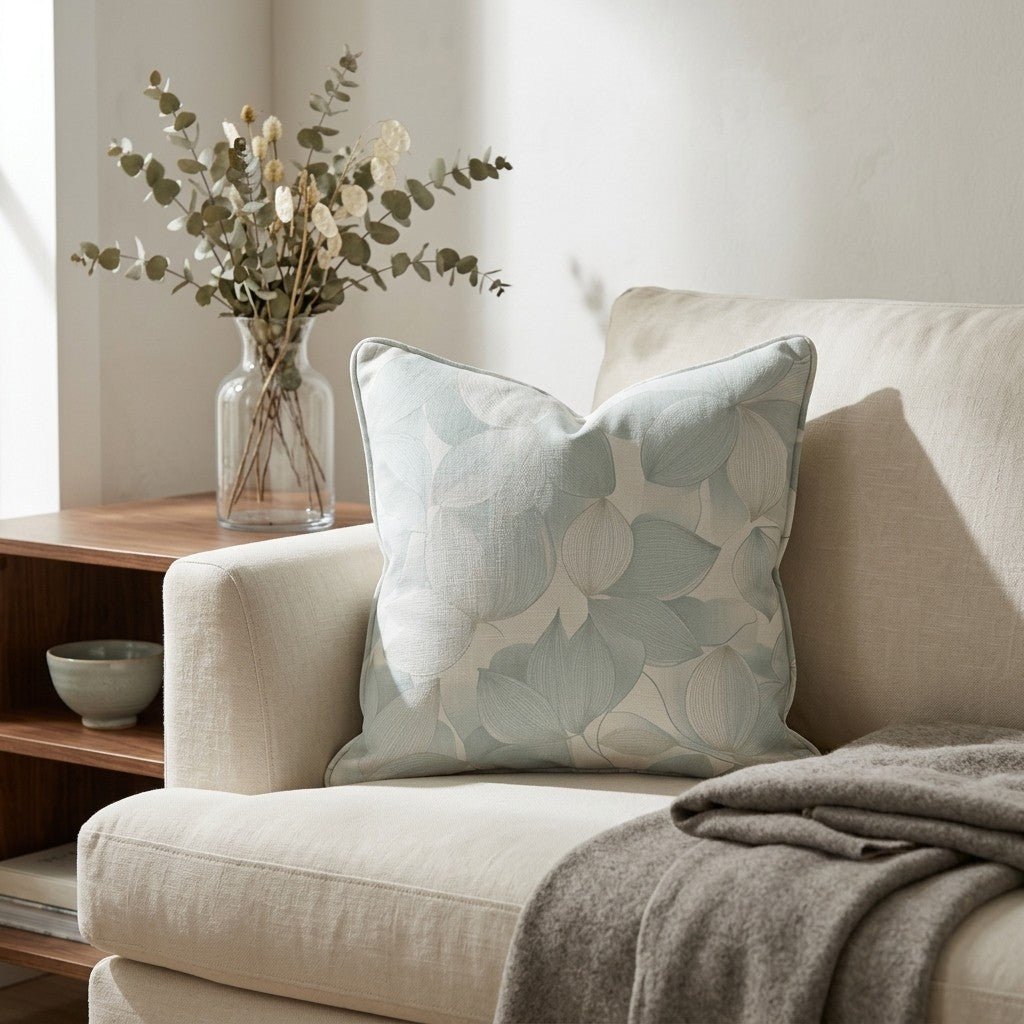 Cloud Flower Throw Pillow - Lemon Park