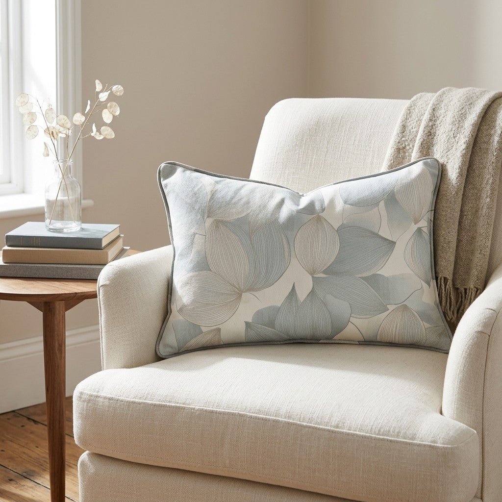 Cloud Flower Throw Pillow - Lemon Park