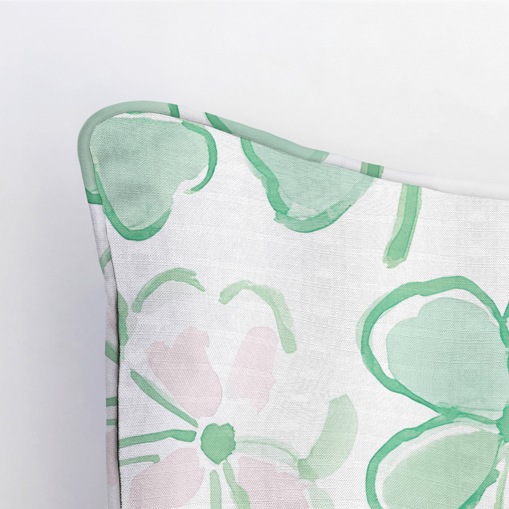 Clover's Bliss Throw Pillow - Lemon Park