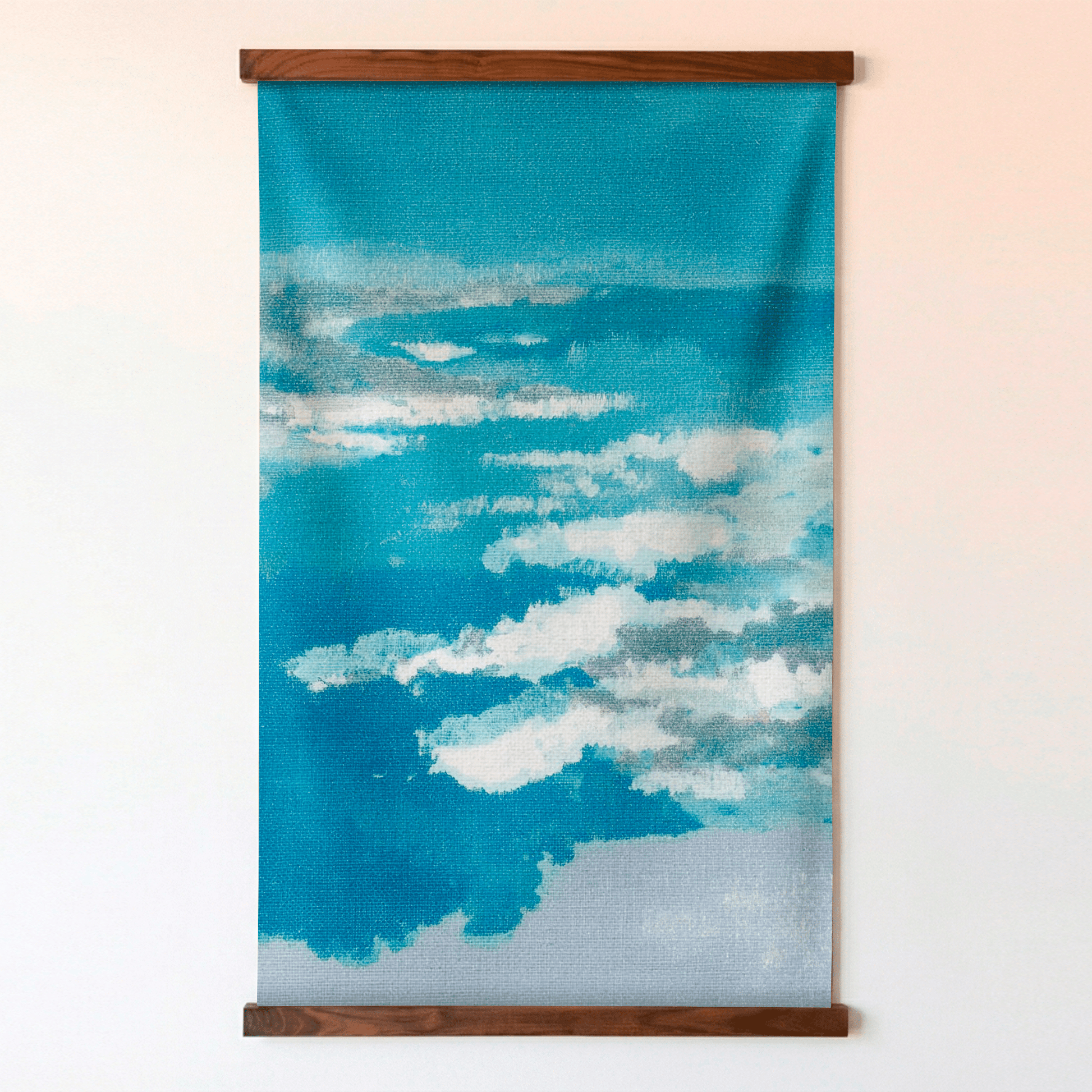 Coastal Haze (Blue) - Tapestry - Lemon Park