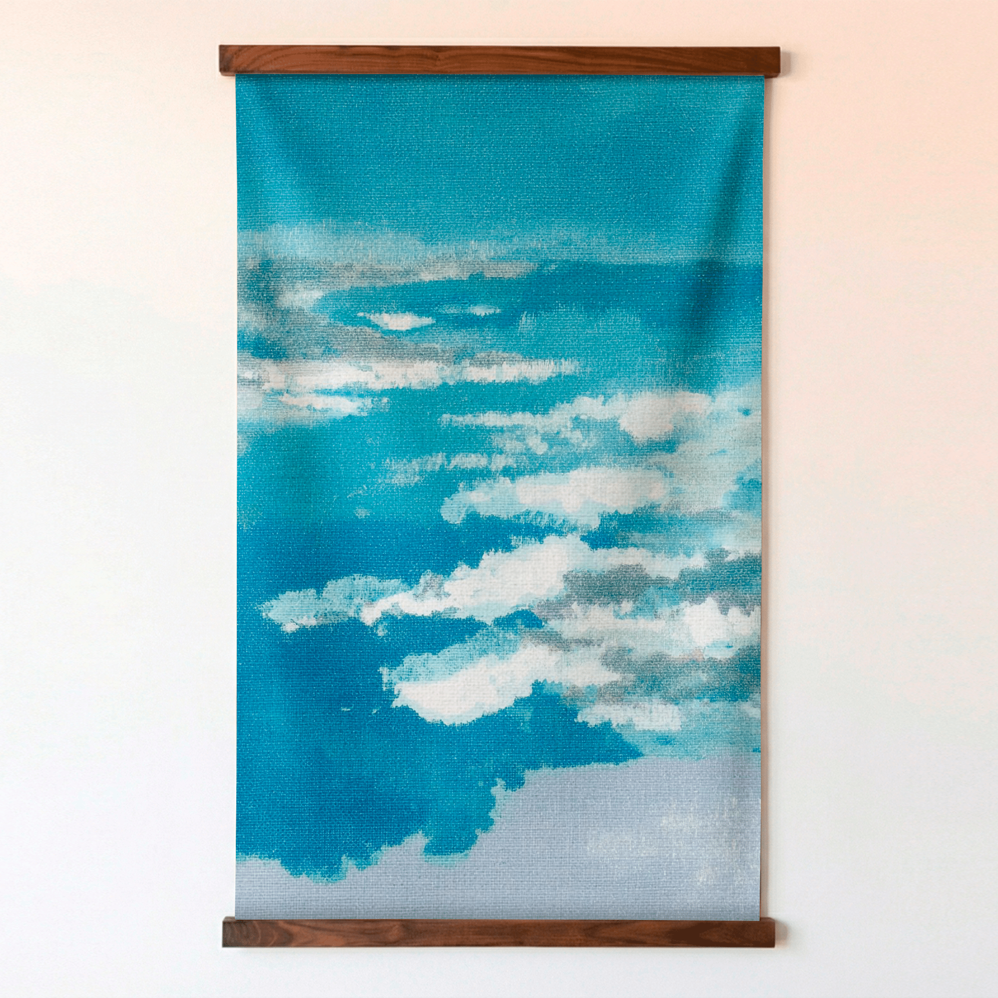 Coastal Haze (Blue) - Tapestry - Lemon Park