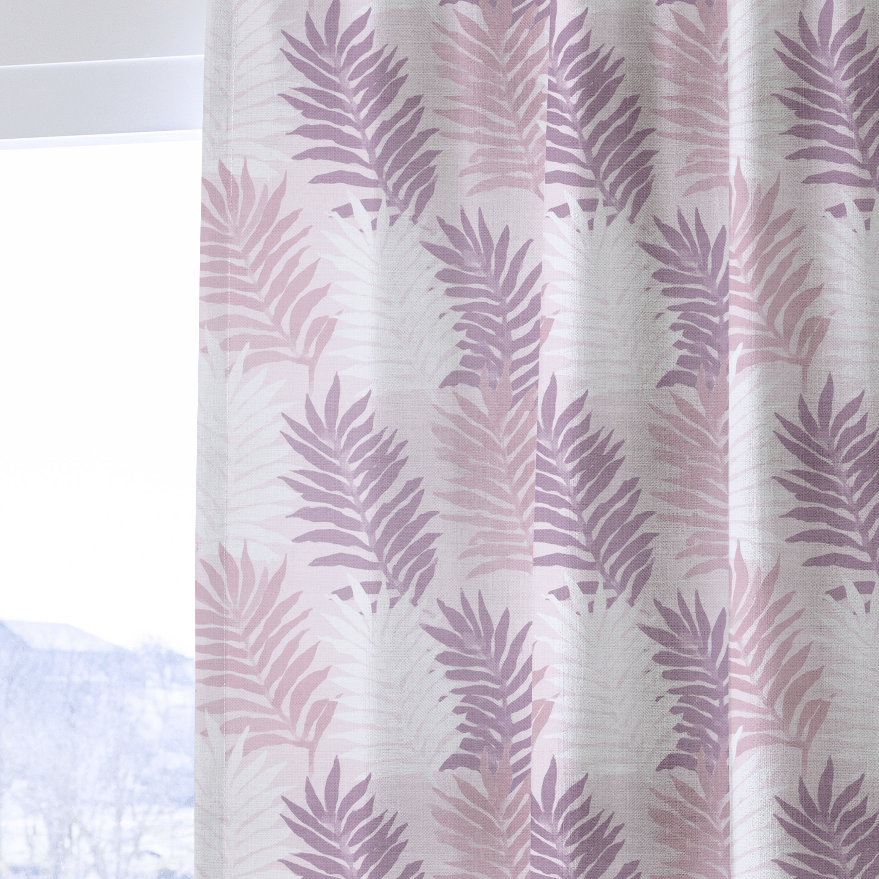 Coastal Mauve - Drapery - Lemon Park