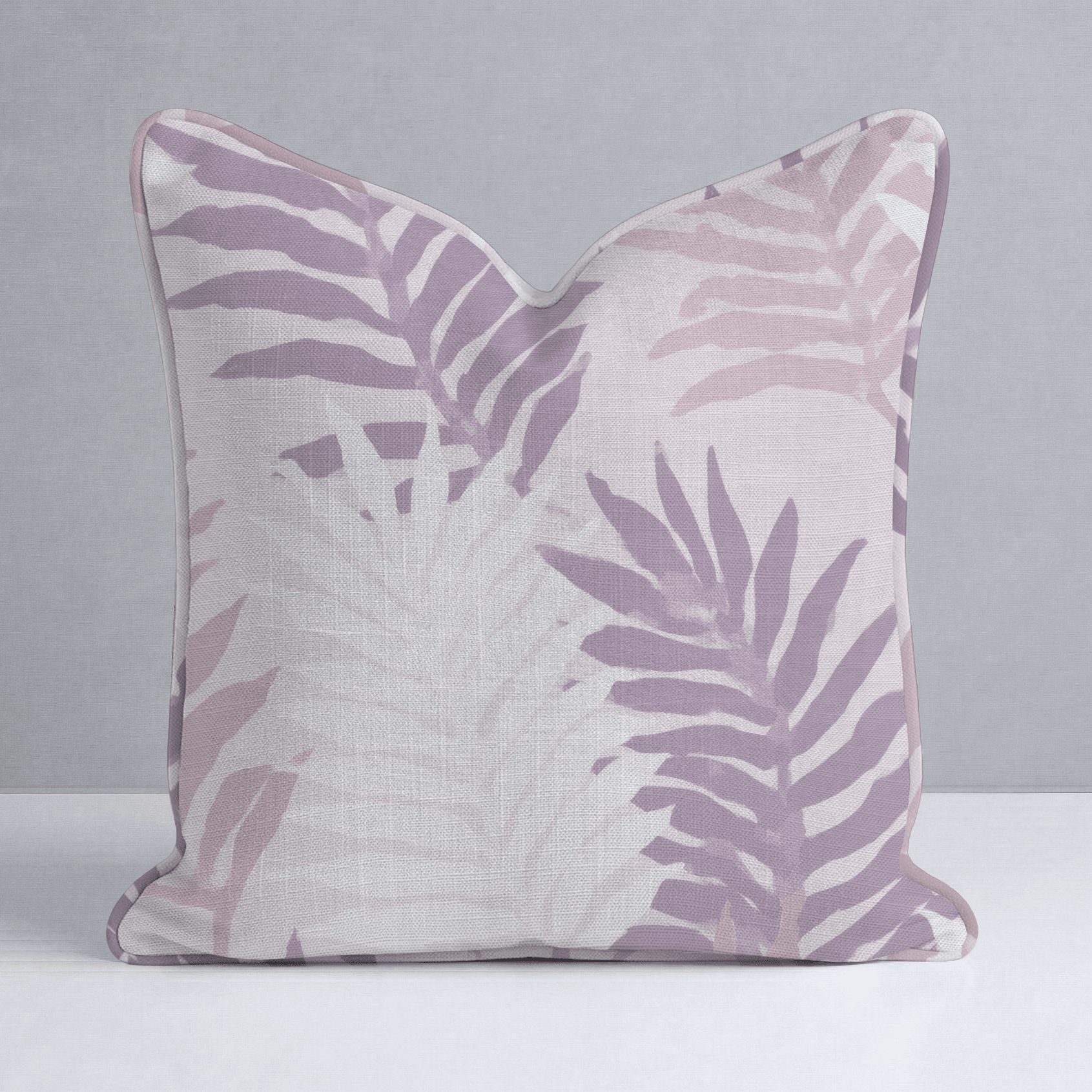 Coastal Mauve Throw Pillow - Lemon Park