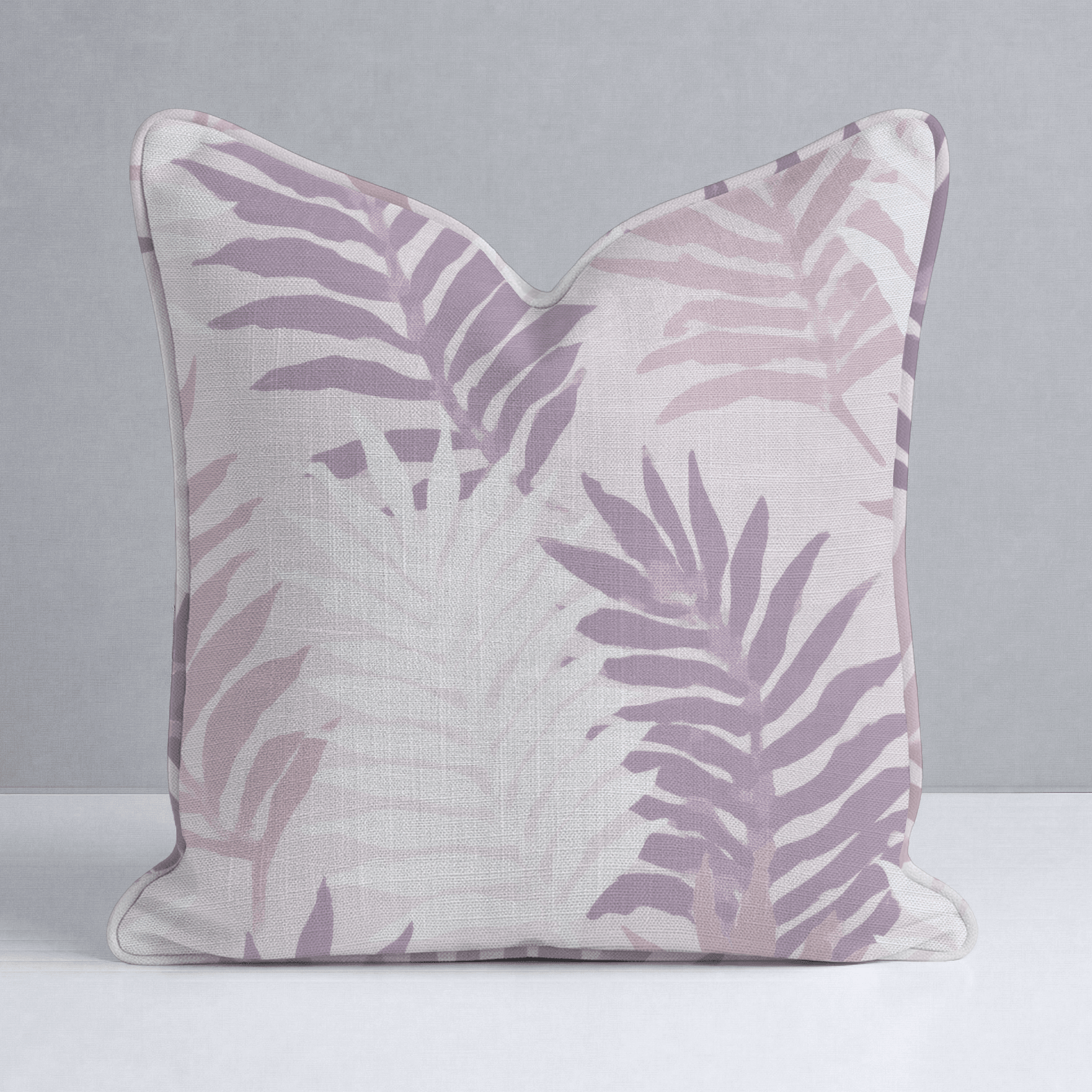 Coastal Mauve Throw Pillow - Lemon Park