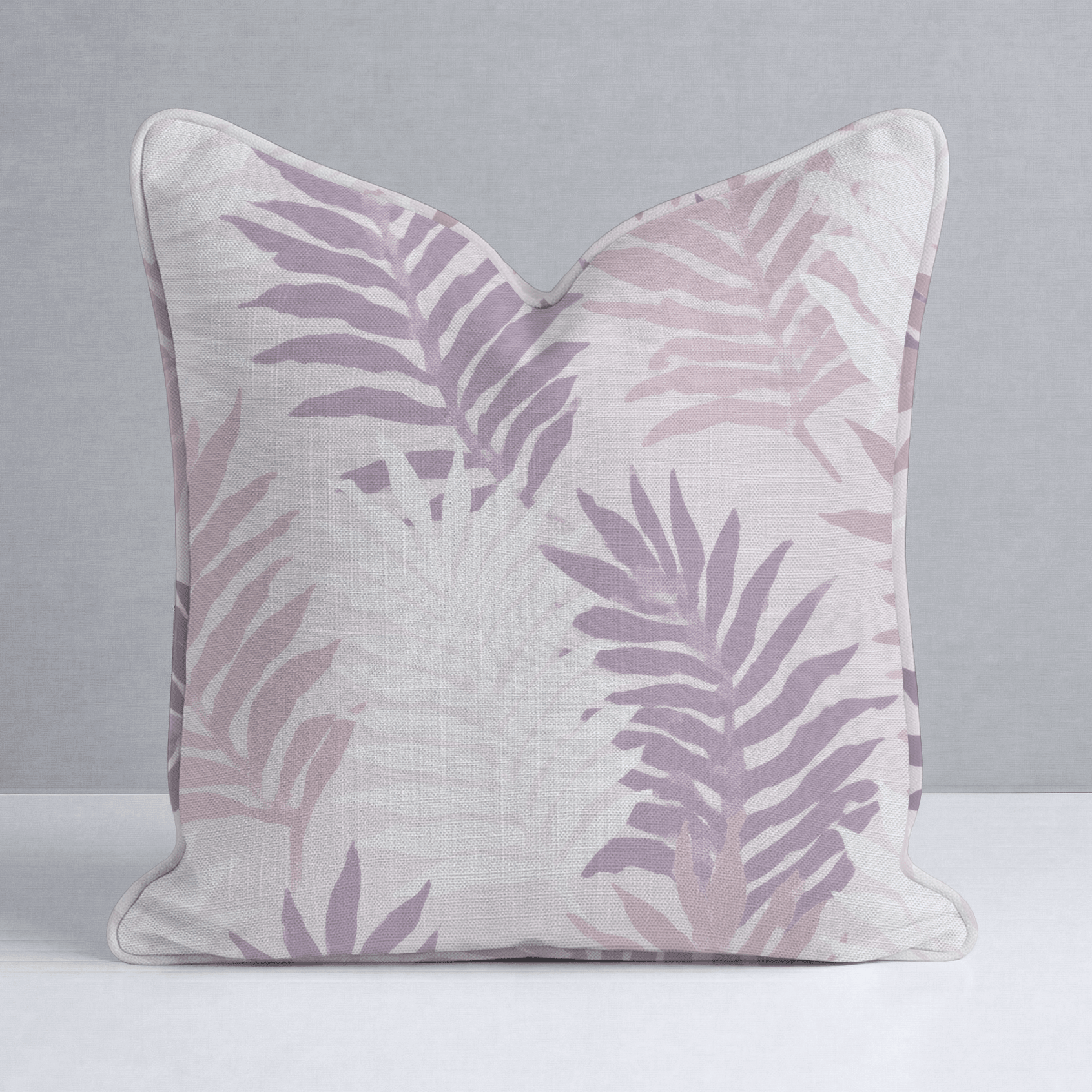 Coastal Mauve Throw Pillow - Lemon Park