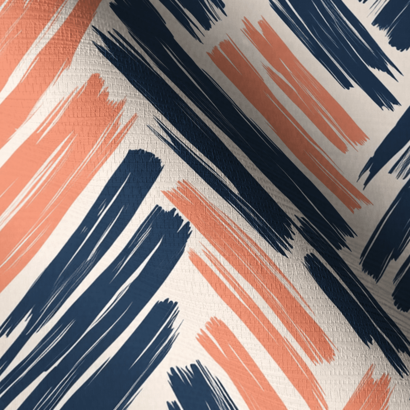 Coastal Strokes Faux Grasscloth Wallpaper - Lemon Park