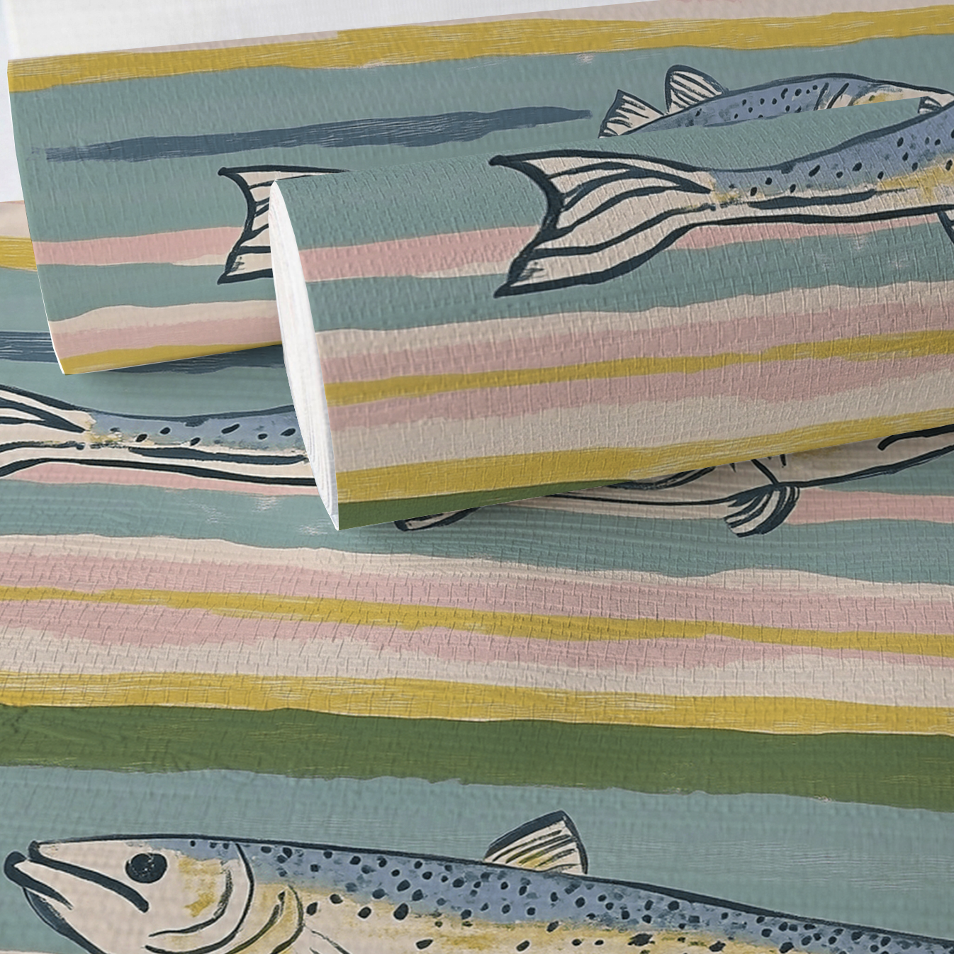 Coastline Faux Grasscloth Wallpaper
