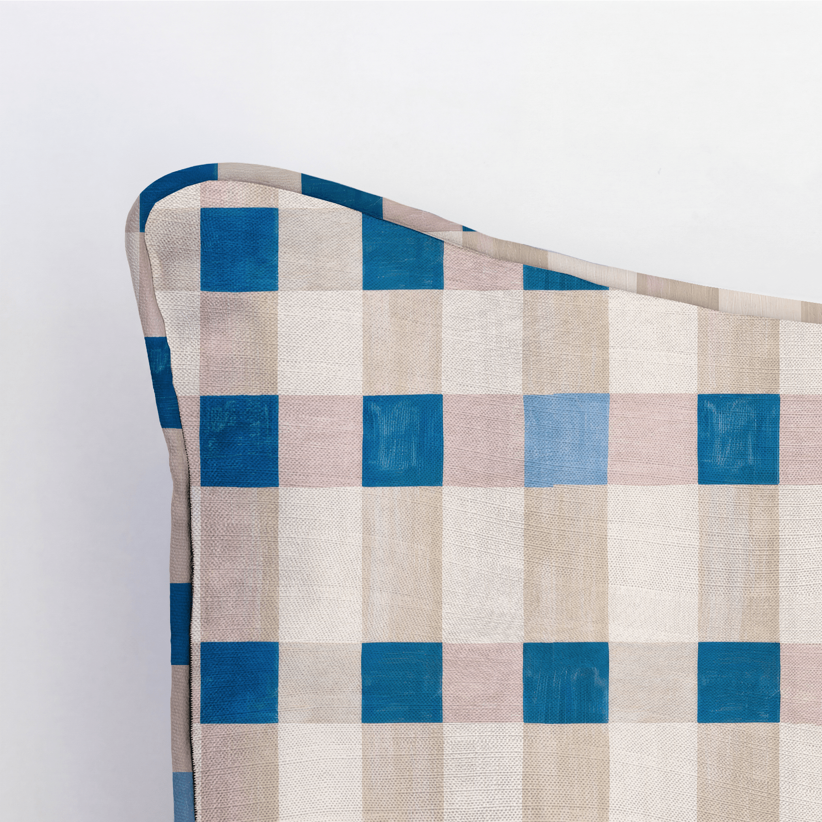 Cobalt Shore Throw Pillow - Lemon Park