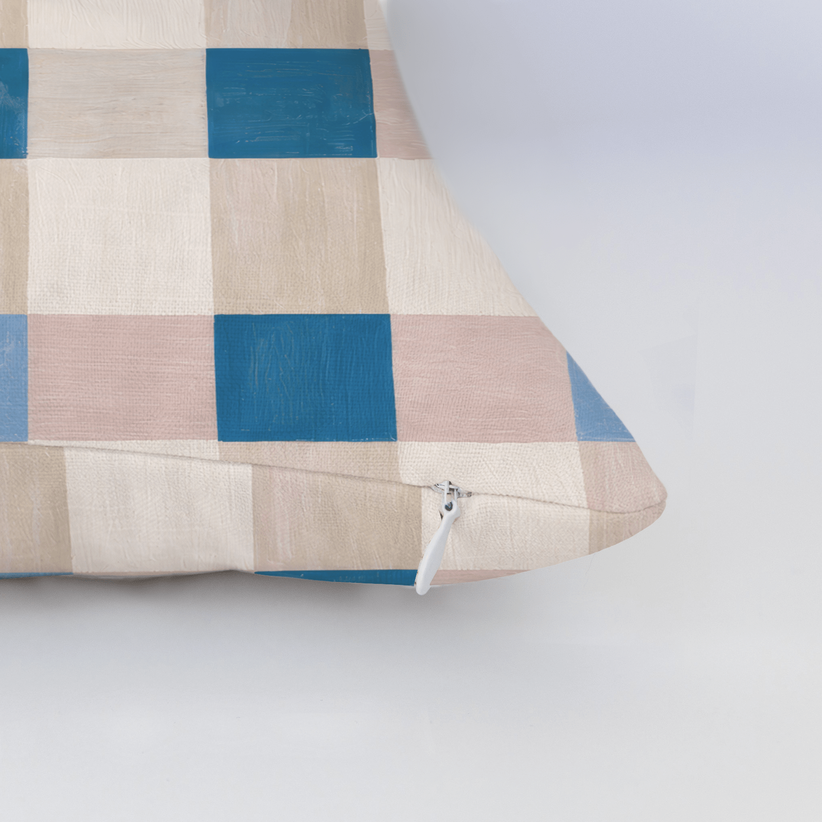 Cobalt Shore Throw Pillow - Lemon Park