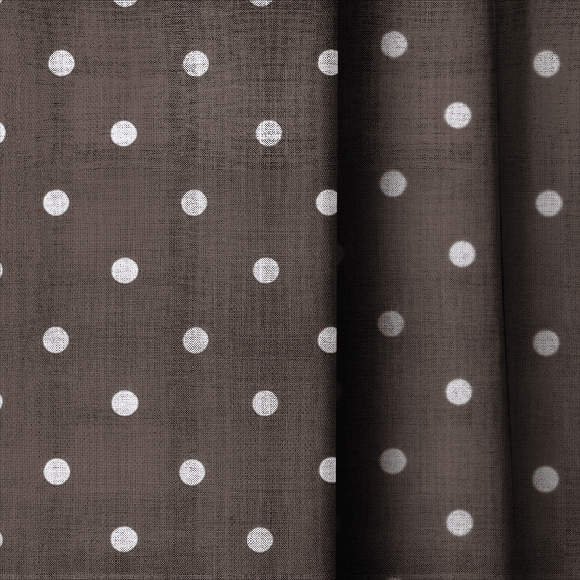 Cocoa Dots - Drapery - Lemon Park
