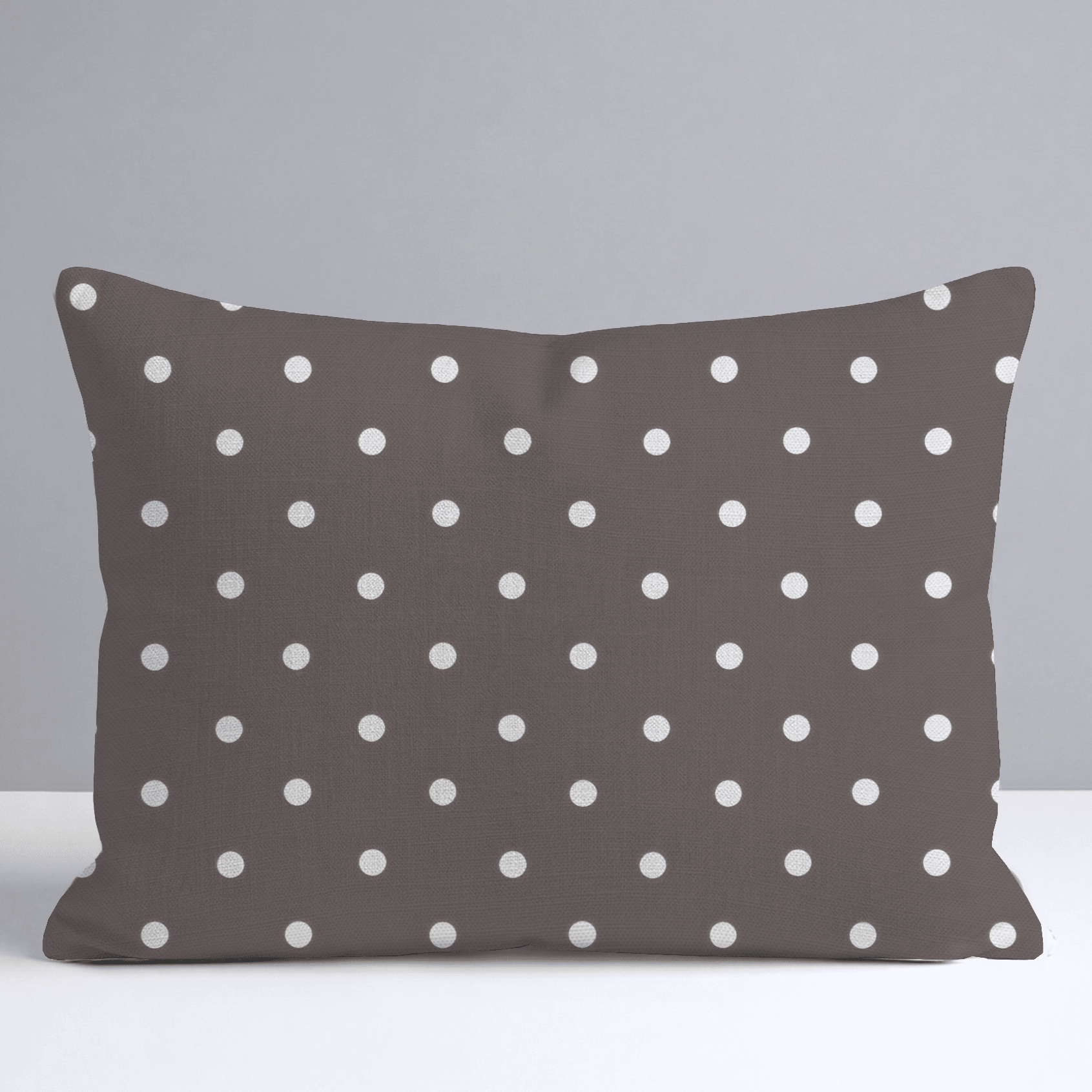 Cocoa Dots Throw Pillow - Lemon Park