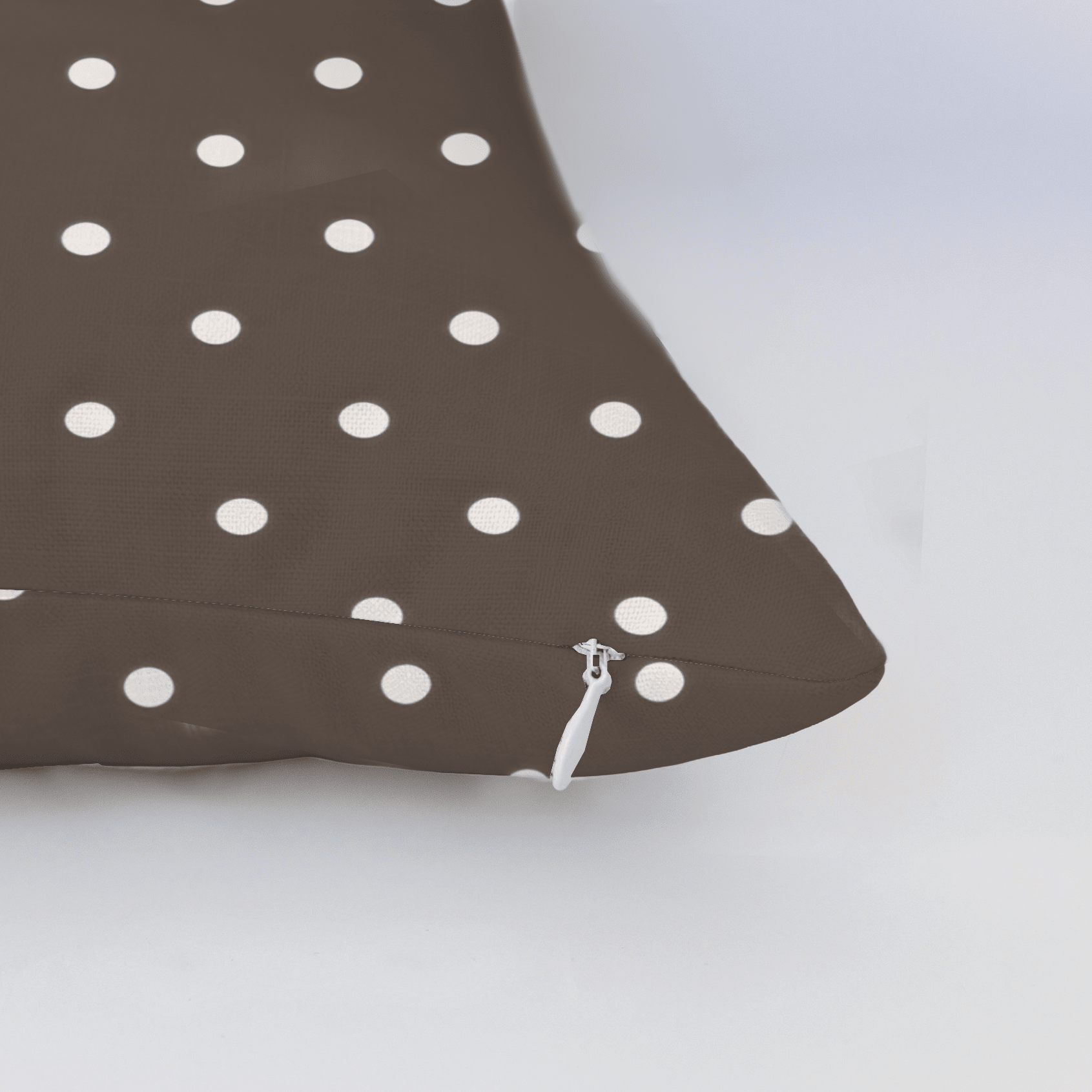 Cocoa Dots Throw Pillow - Lemon Park